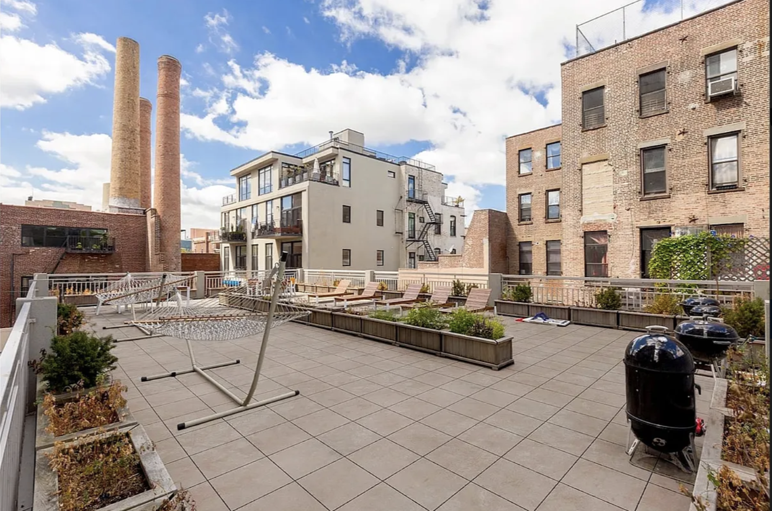 139 Skillman Avenue, Unit 4B Brooklyn, NY 11211 - Photo 15 of 19 a view of a patio with couches and potted plants