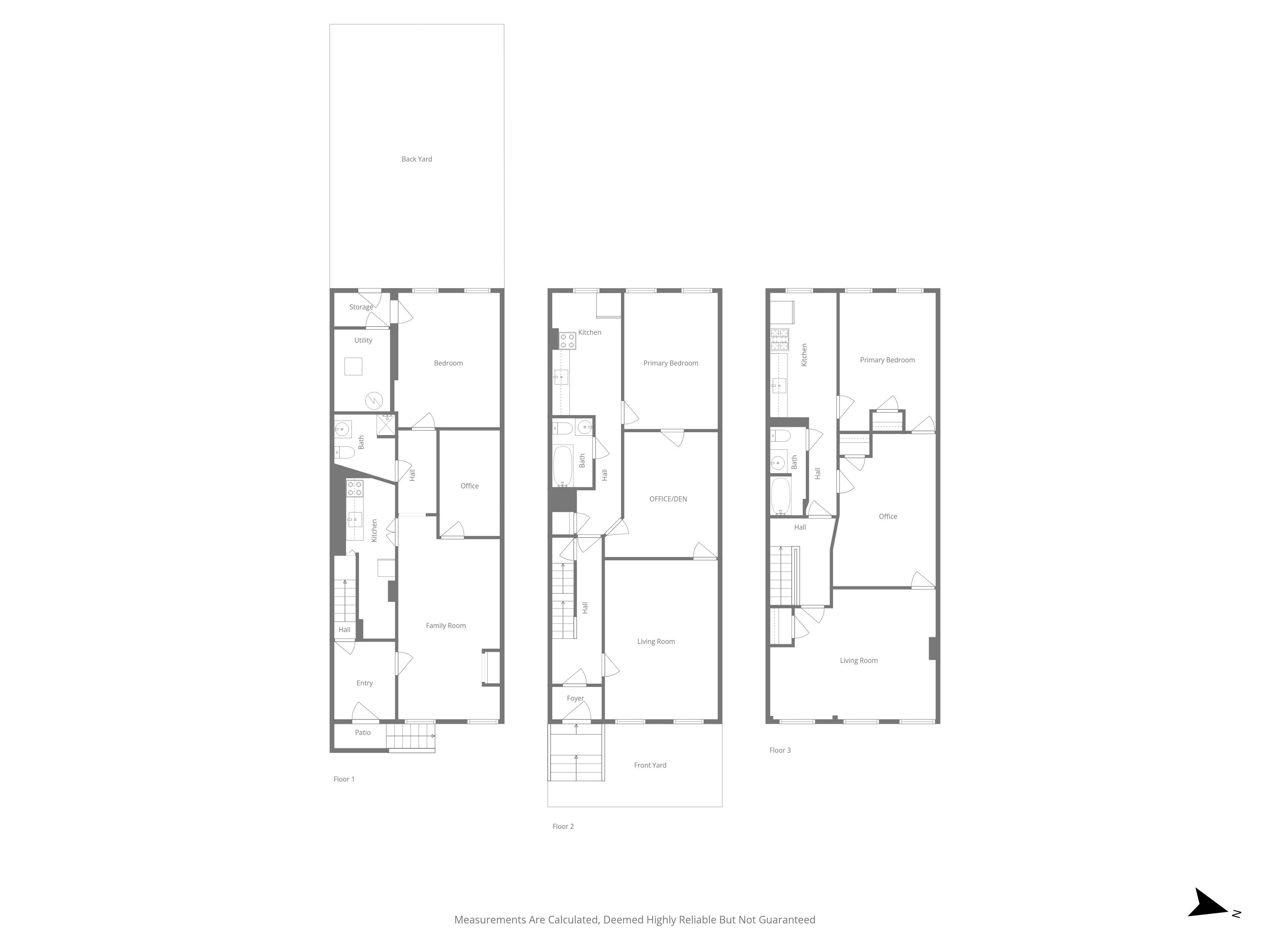 610 Ashford Street Brooklyn, NY 11207 - Photo 28 of 28 a picture of a floor plan