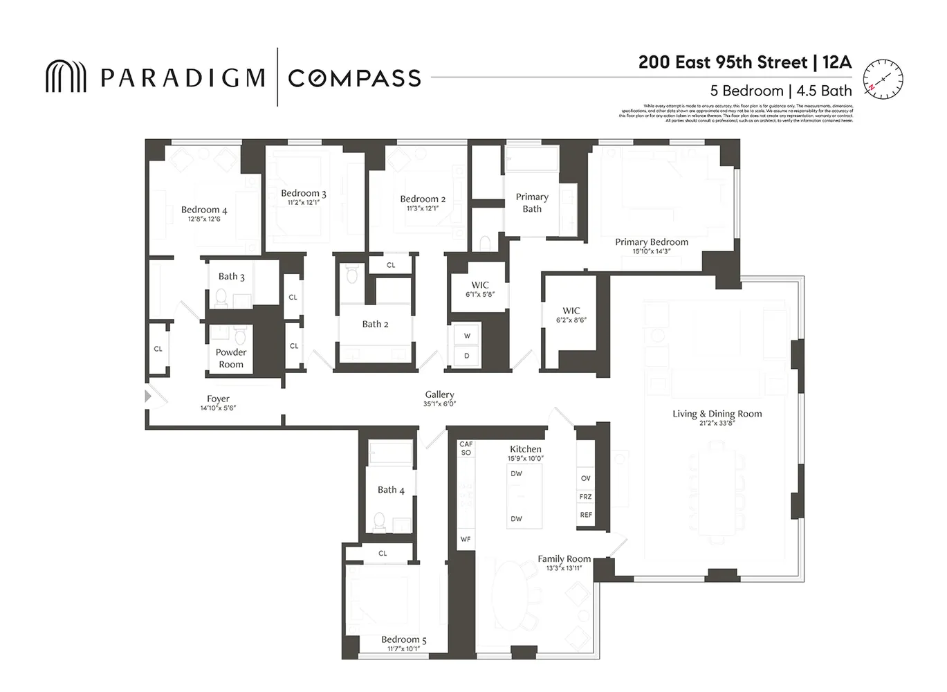 $10,000,000 | 200 East 95th Street, Unit 12A | Upper East Side