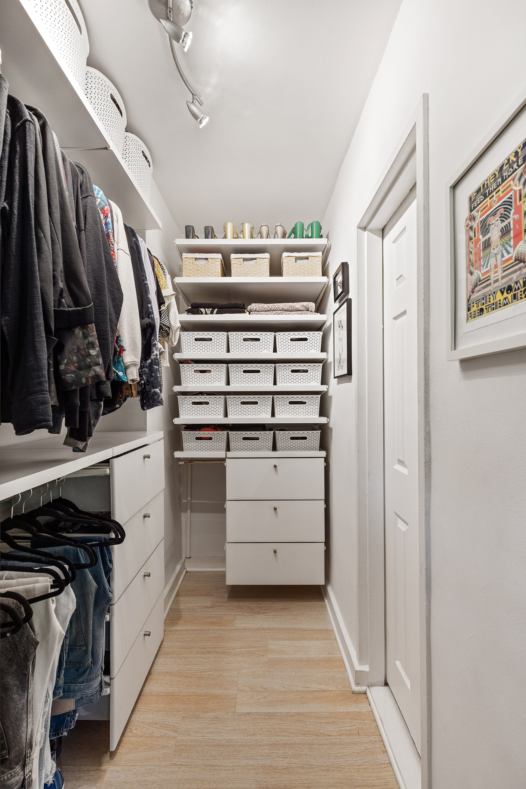 191 Willoughby Street, Unit 4F Brooklyn, NY 11201 - Photo 4 of 6 a view of walk in closet