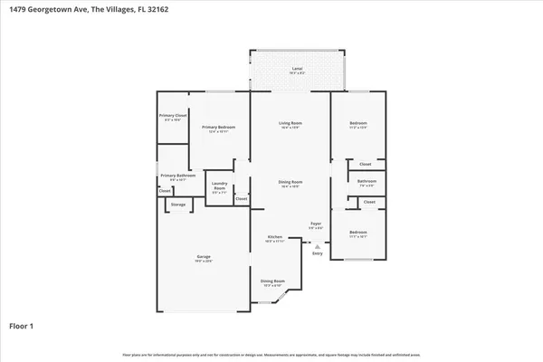 $385,000 | 1479 Georgetown Avenue, The Villages, FL 32162