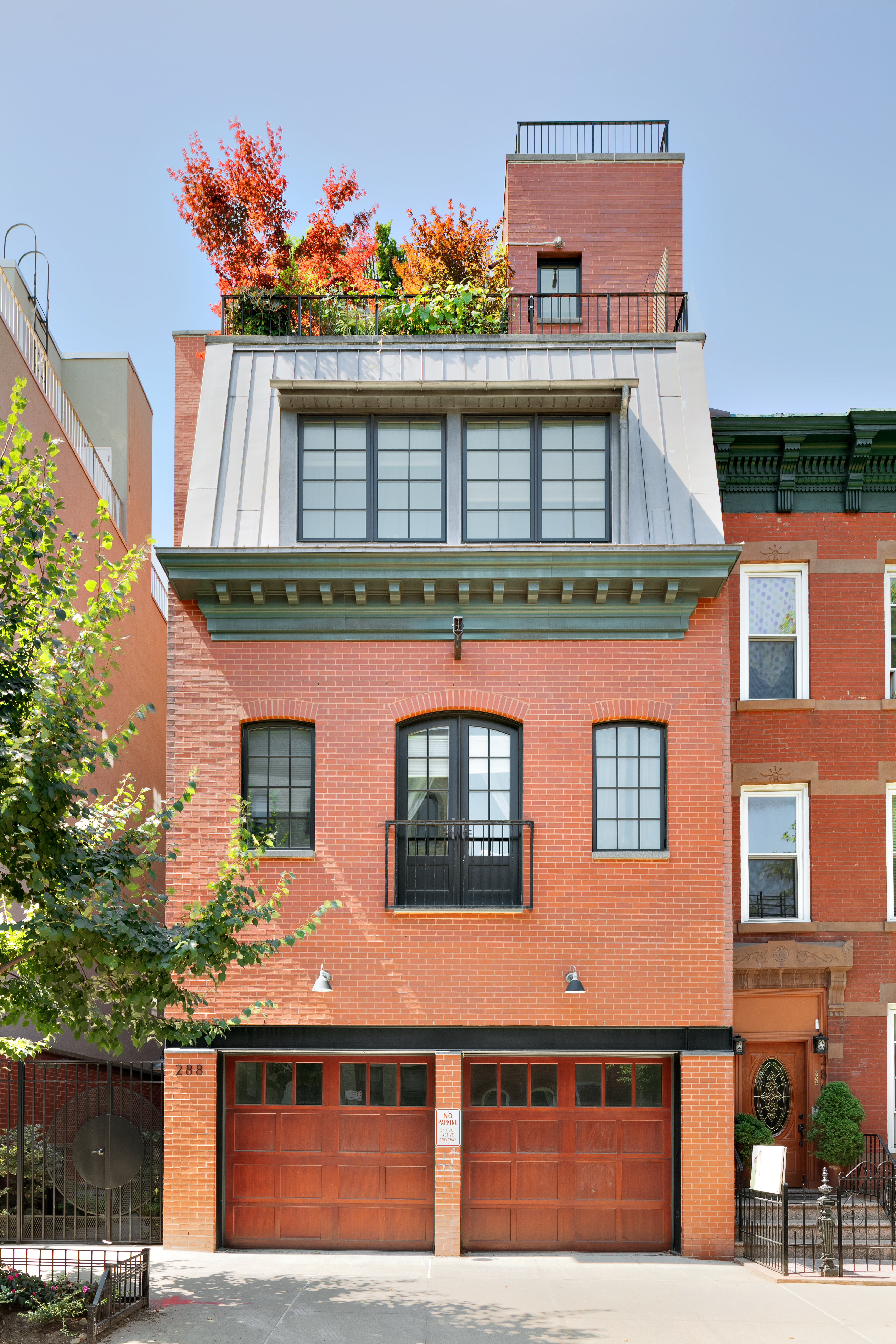 front view of house with a street