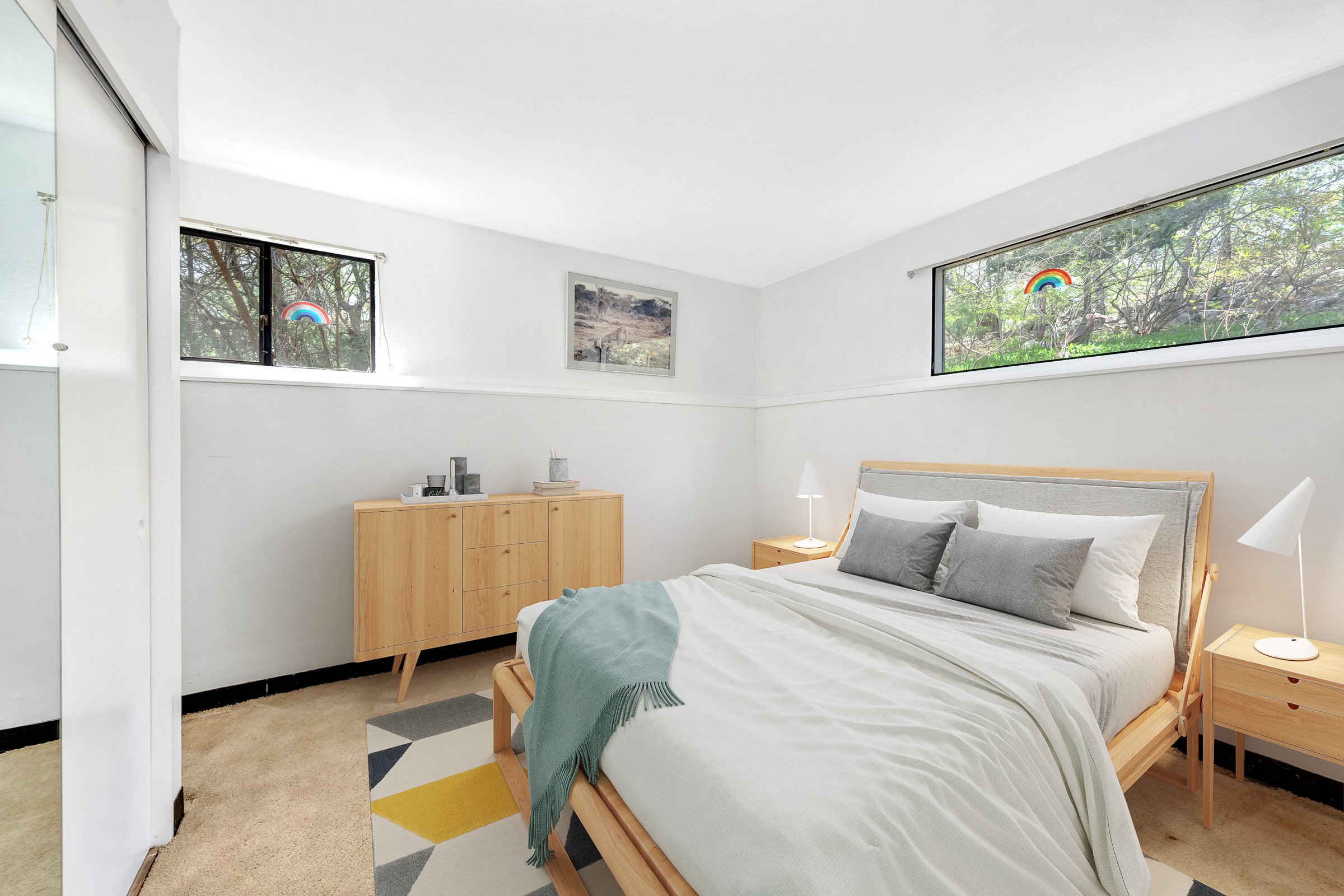 14 Barberry Road Lexington, MA 02421 - Photo 16 of 30 a bedroom with a bed and a window