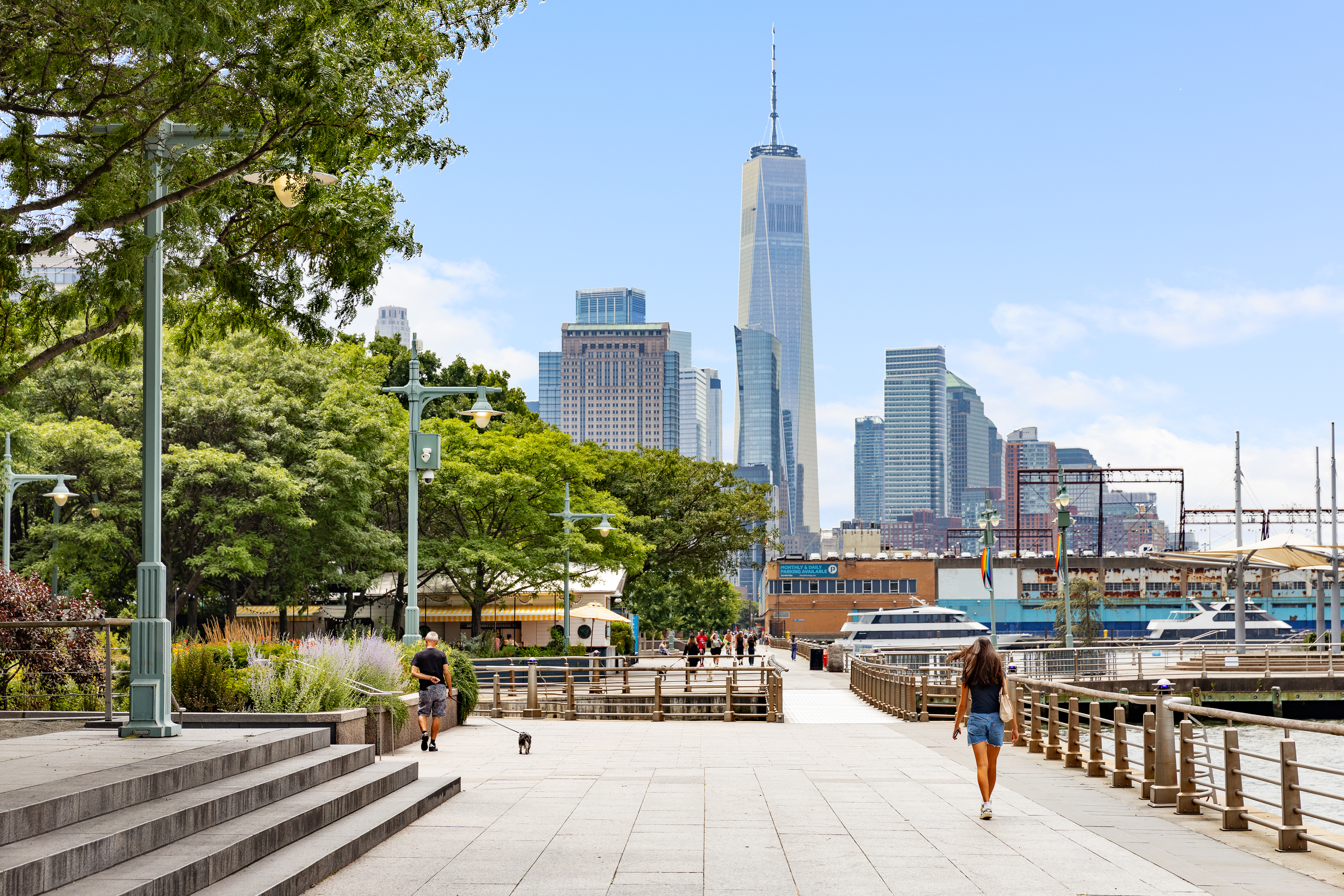 167 Perry Street, Unit 4K Manhattan, NY 10014 - Photo 9 of 11 a view of a city with tall buildings
