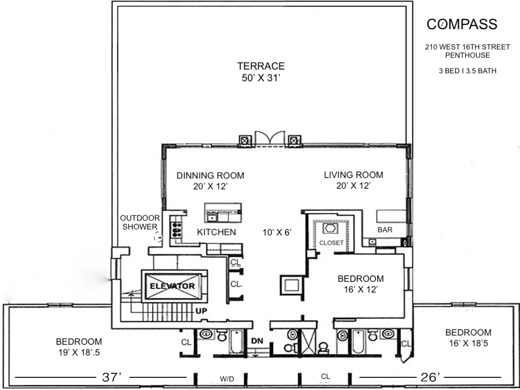 210 West 16th Street, Unit PH Manhattan, NY 10011 - Photo 16 of 16