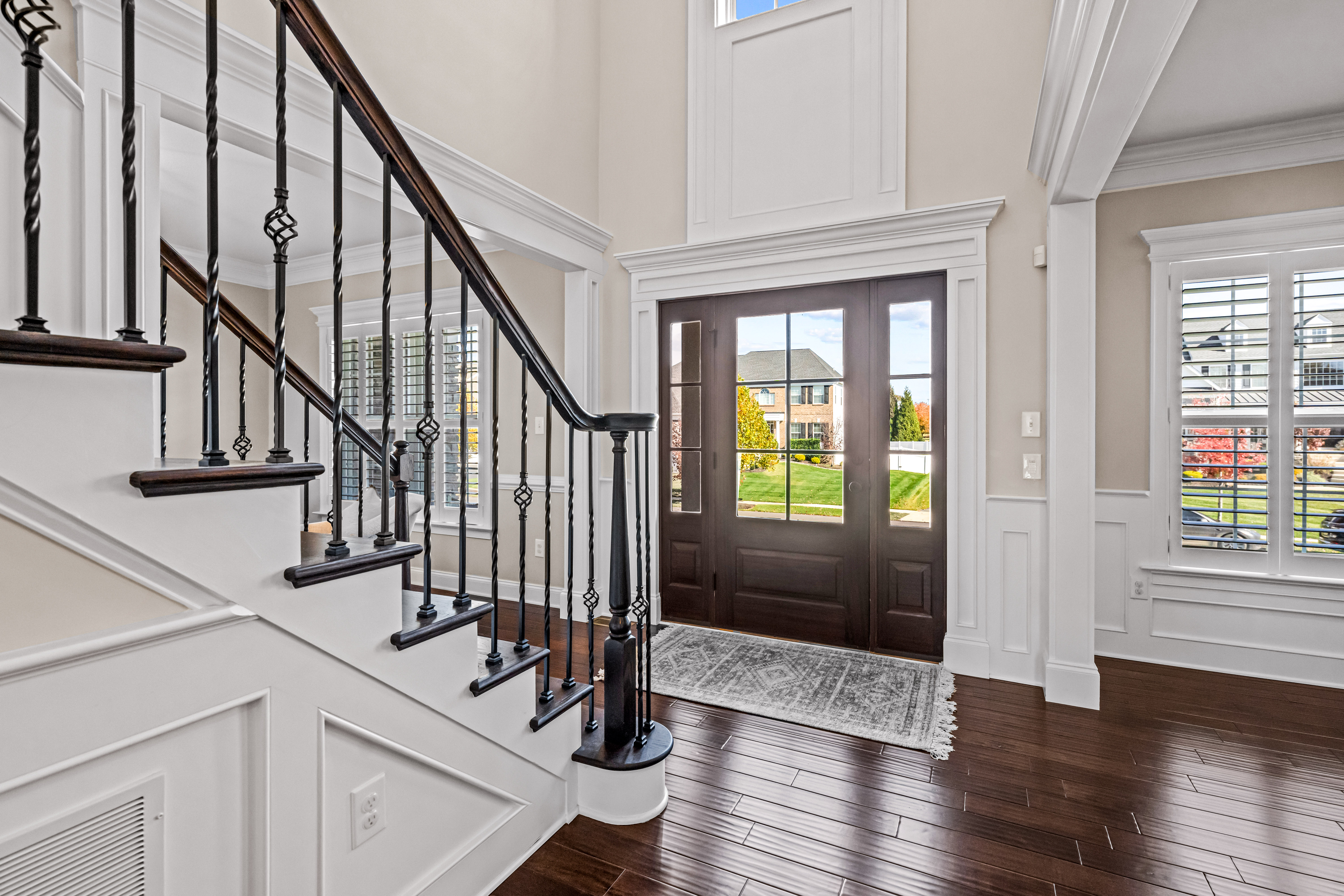 52 Wellesley Way Marlton, NJ 08053 - Photo 19 of 98 a view of an entryway with wooden floor and door