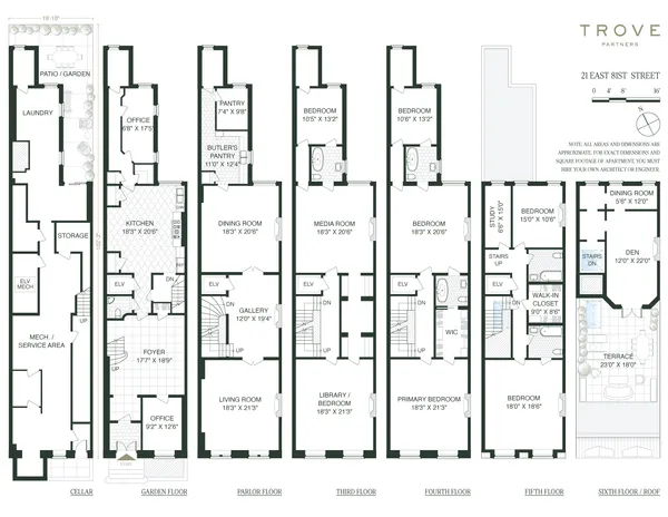 a black and white photo of a living room