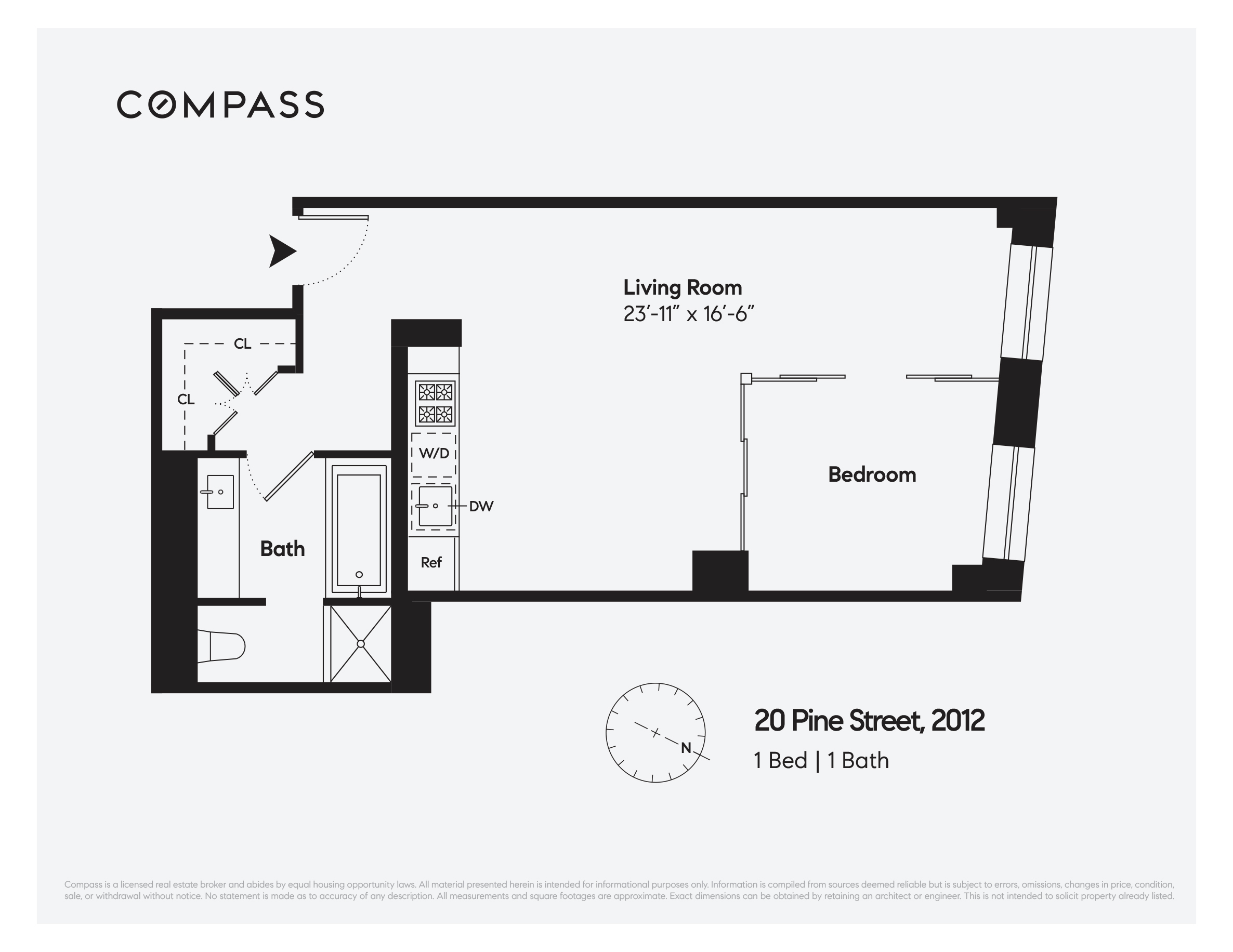 20 Pine Street, Unit 2012 Manhattan, NY 10005 - Photo 24 of 24
