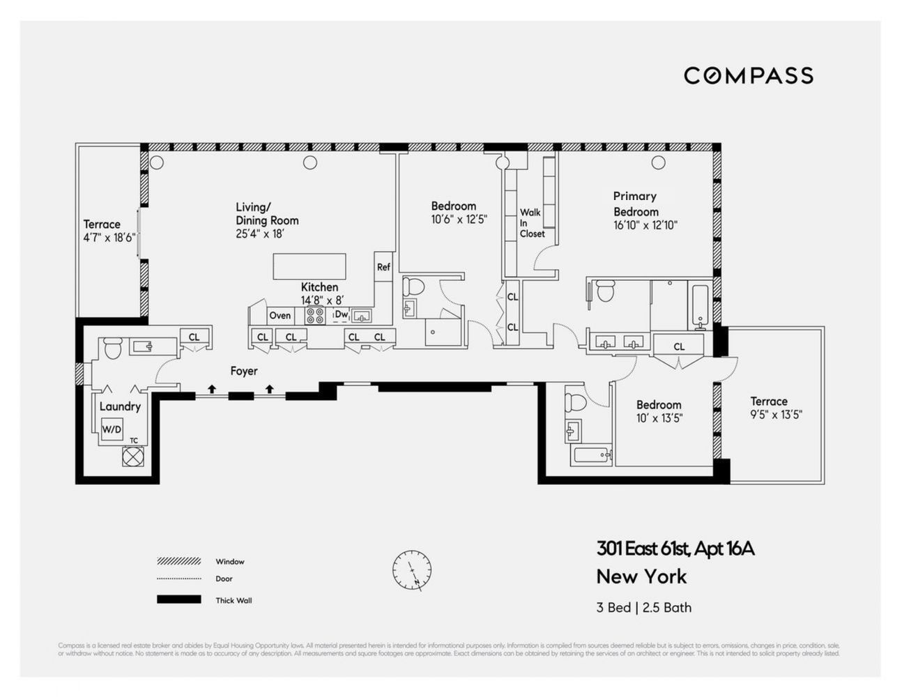 301 East 61st Street 16A Upper East Side New York NY 10065