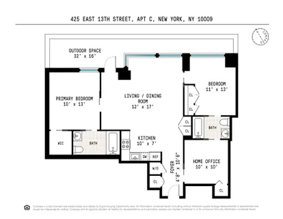$1,785,000 | 425 East 13th Street, Unit C | East Village