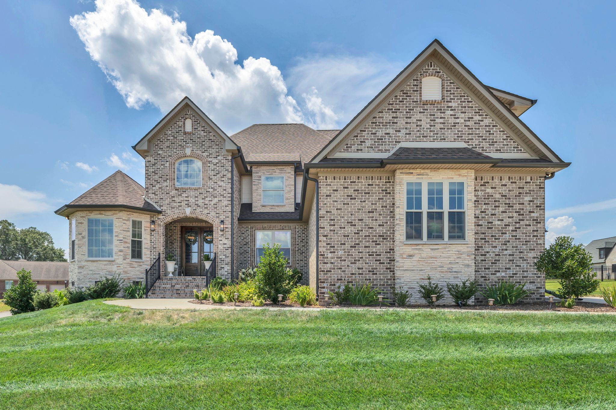 1484 Overlook Point Clarksville, TN 37043 - Photo 4 of 53 a front view of a house with a yard