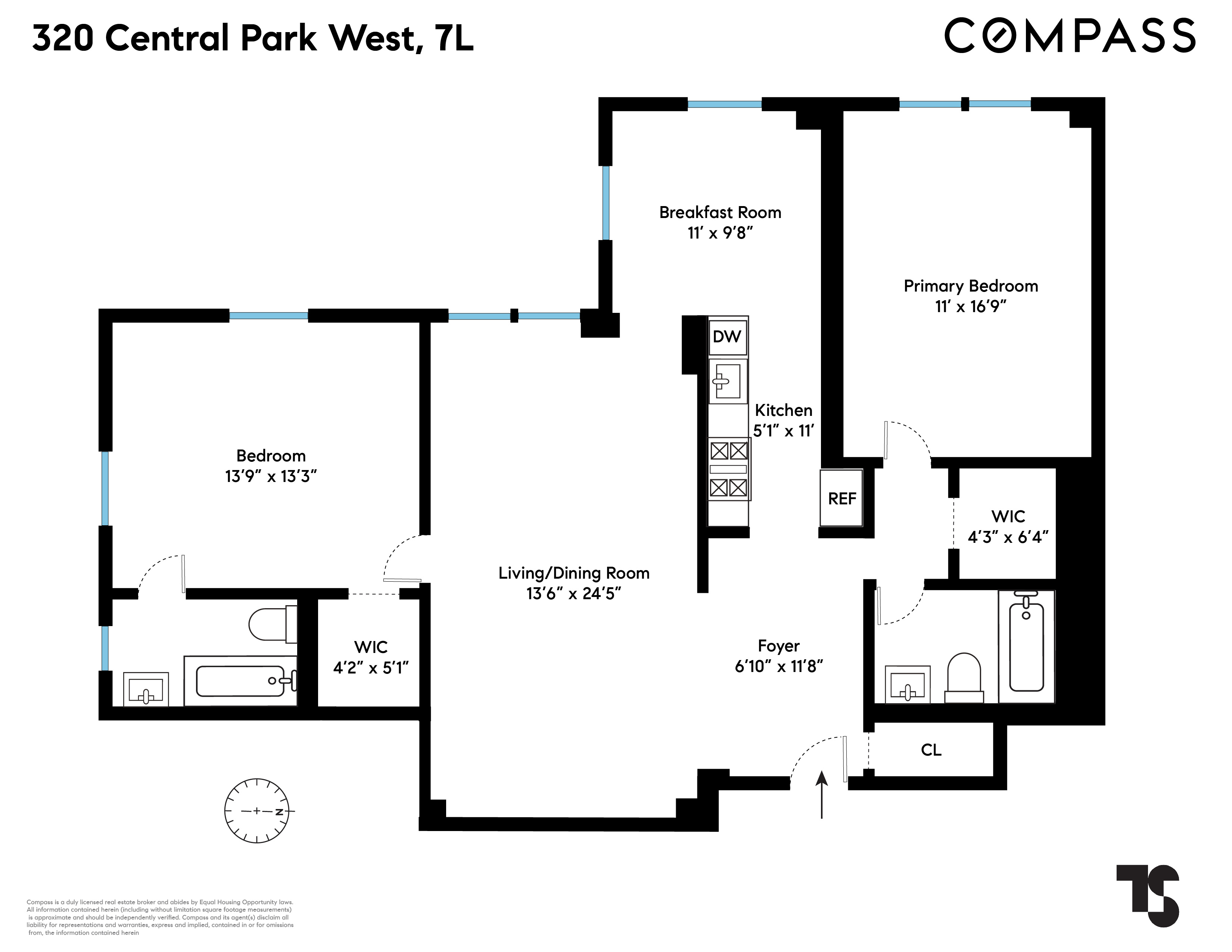 320 Central Park West, Unit 7L Manhattan, NY 10025 - Photo 15 of 16 a picture