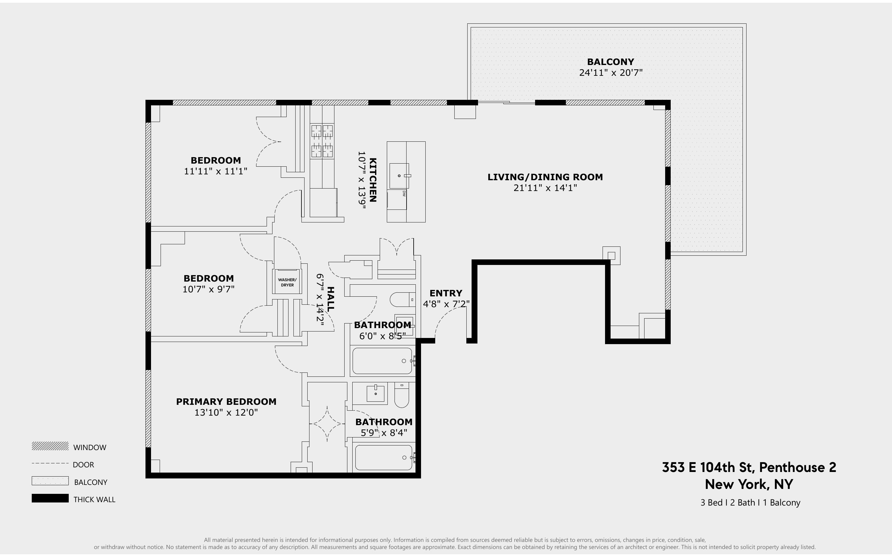 353 East 104th Street, Unit PH2 Manhattan, NY 10029 - Photo 16 of 16