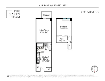 $550,000 | 435 East 86th Street, Unit 2C | Upper East Side