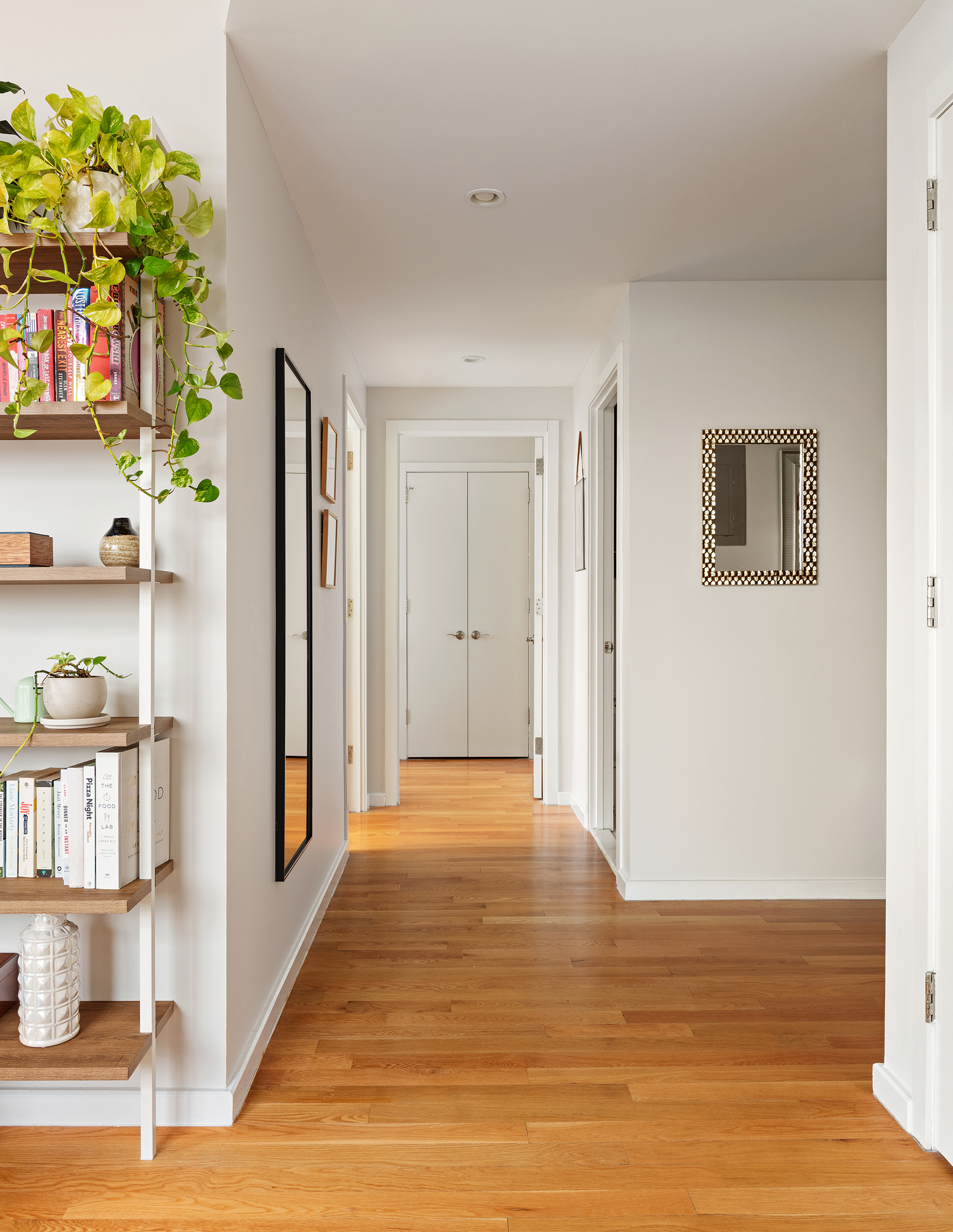 82 Irving Place, Unit 7C Brooklyn, NY 11238 - Photo 6 of 16 a view of a room with wooden floor and closet