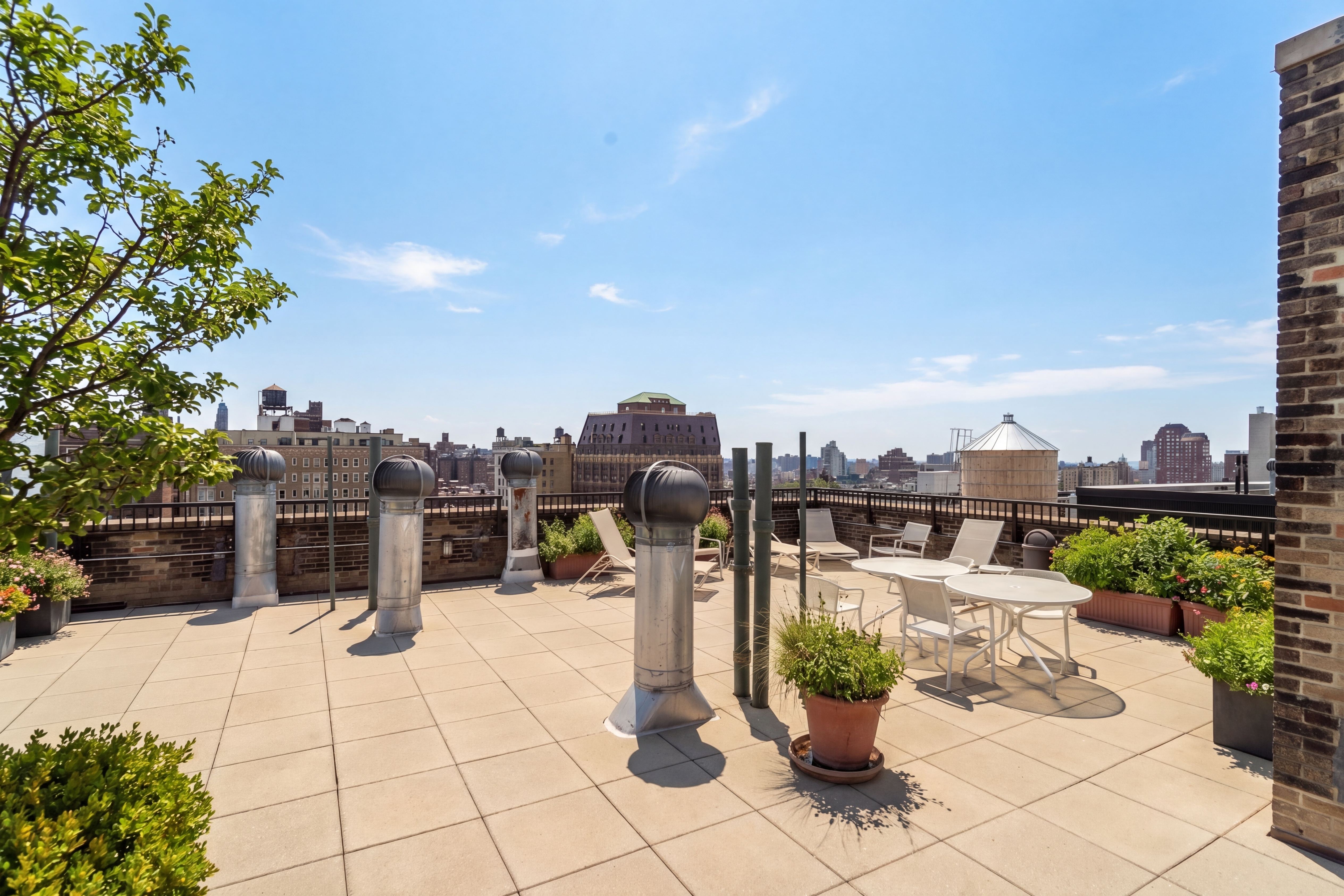 235 West 102nd Street, Unit 3T Manhattan, NY 10025 - Photo 10 of 10 a view of a terrace with chairs