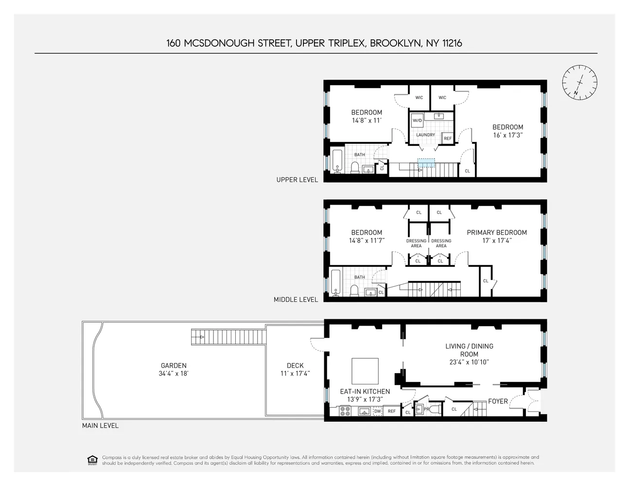 $8,700 | 160 MacDonough Street, Unit TRIPLEX | Bedford-Stuyvesant