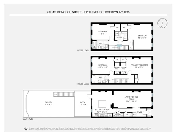 $8,700 | 160 MacDonough Street, Unit TRIPLEX | Bedford-Stuyvesant