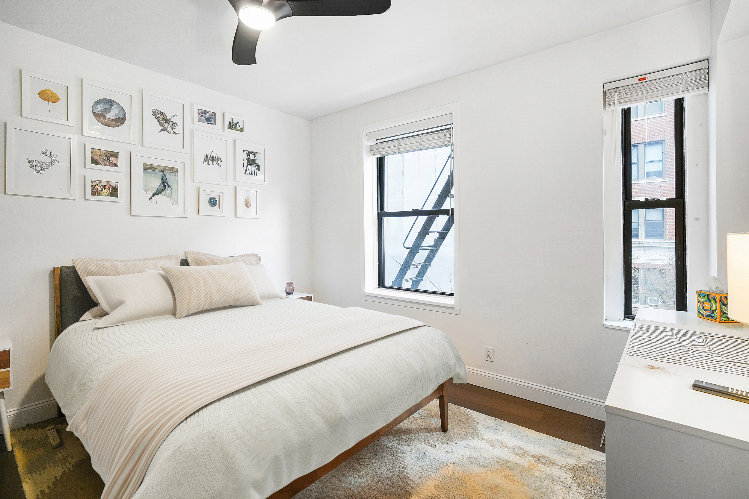 855 West End Avenue, Unit 4B Manhattan, NY 10025 - Photo 6 of 13 a bedroom with a bed and a window