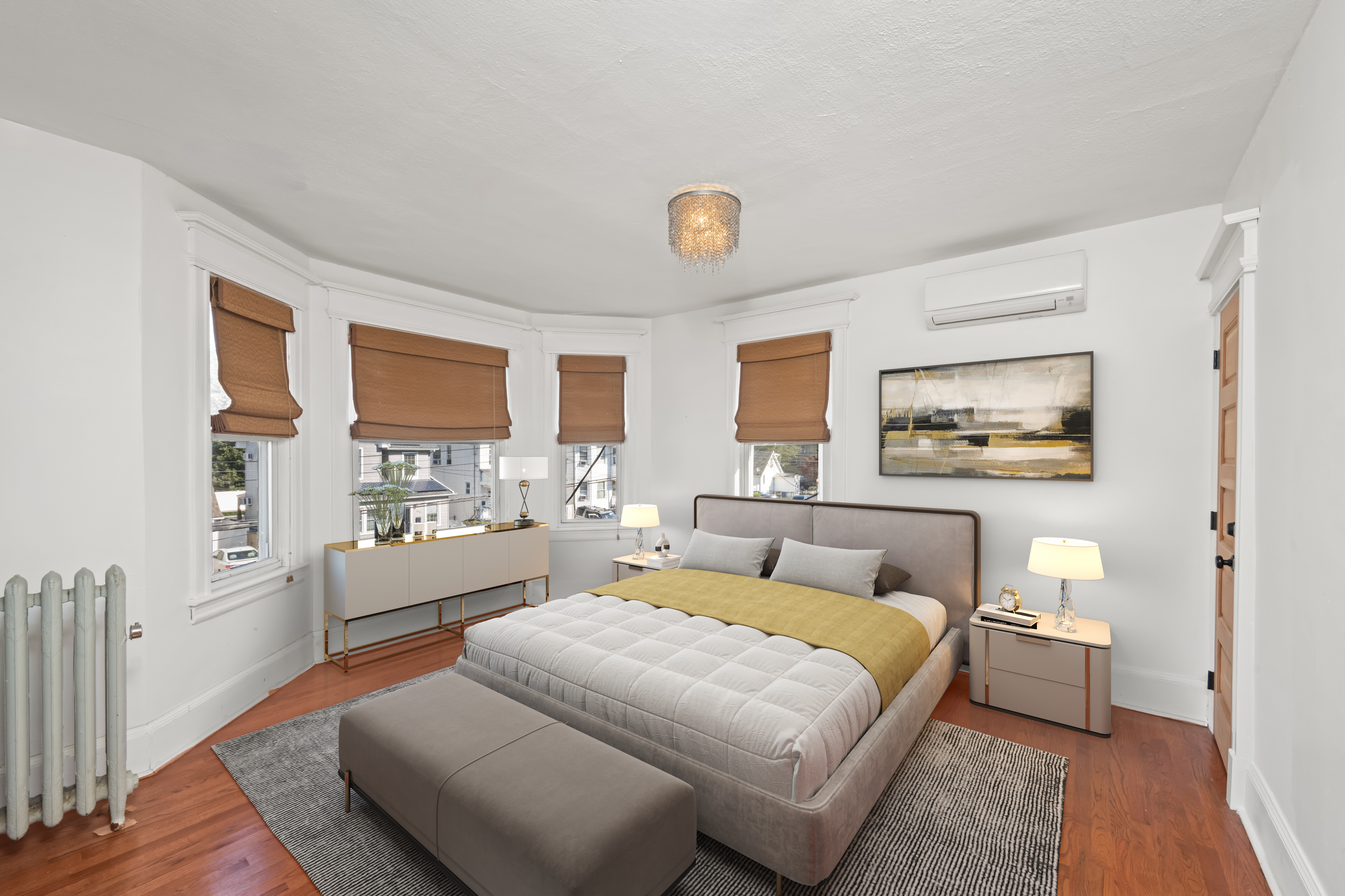 704 Delafield Avenue Staten Island, NY 10310 - Photo 14 of 35 a bedroom with a bed and a couch