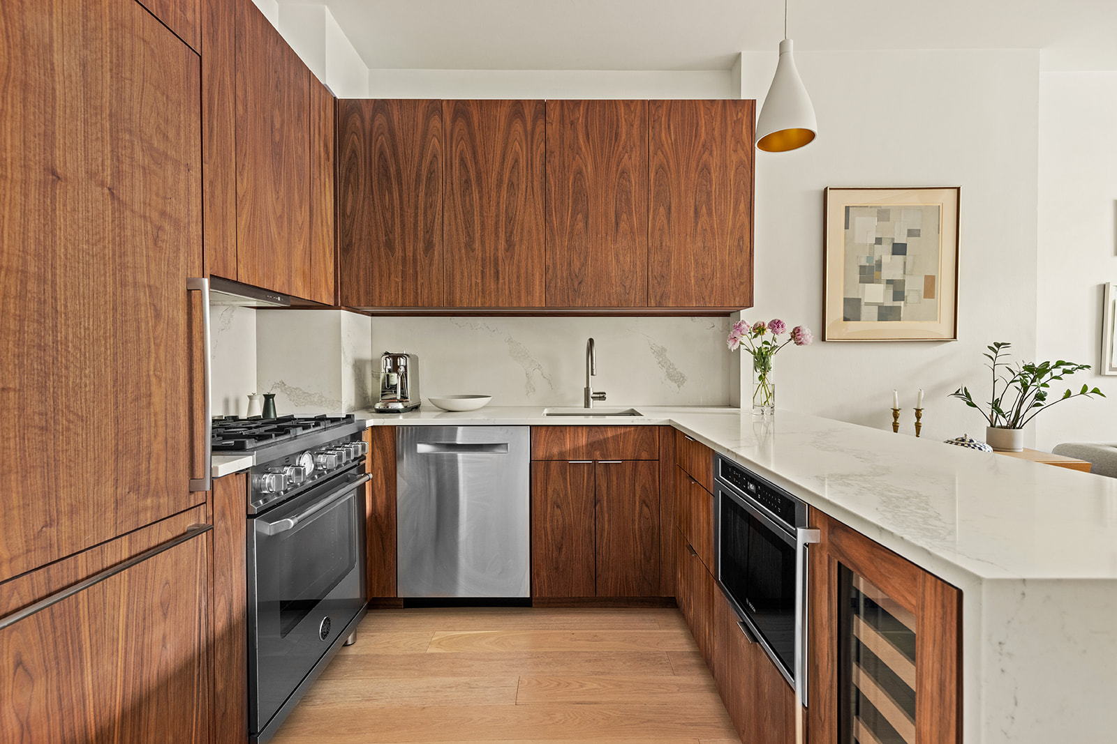 692 President Street, Unit 2 Brooklyn, NY 11215 - Photo 4 of 11 a kitchen with a sink stove and cabinets