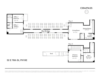 $2,495,000 | 52 East 78th Street, Unit PH10E | Upper East Side
