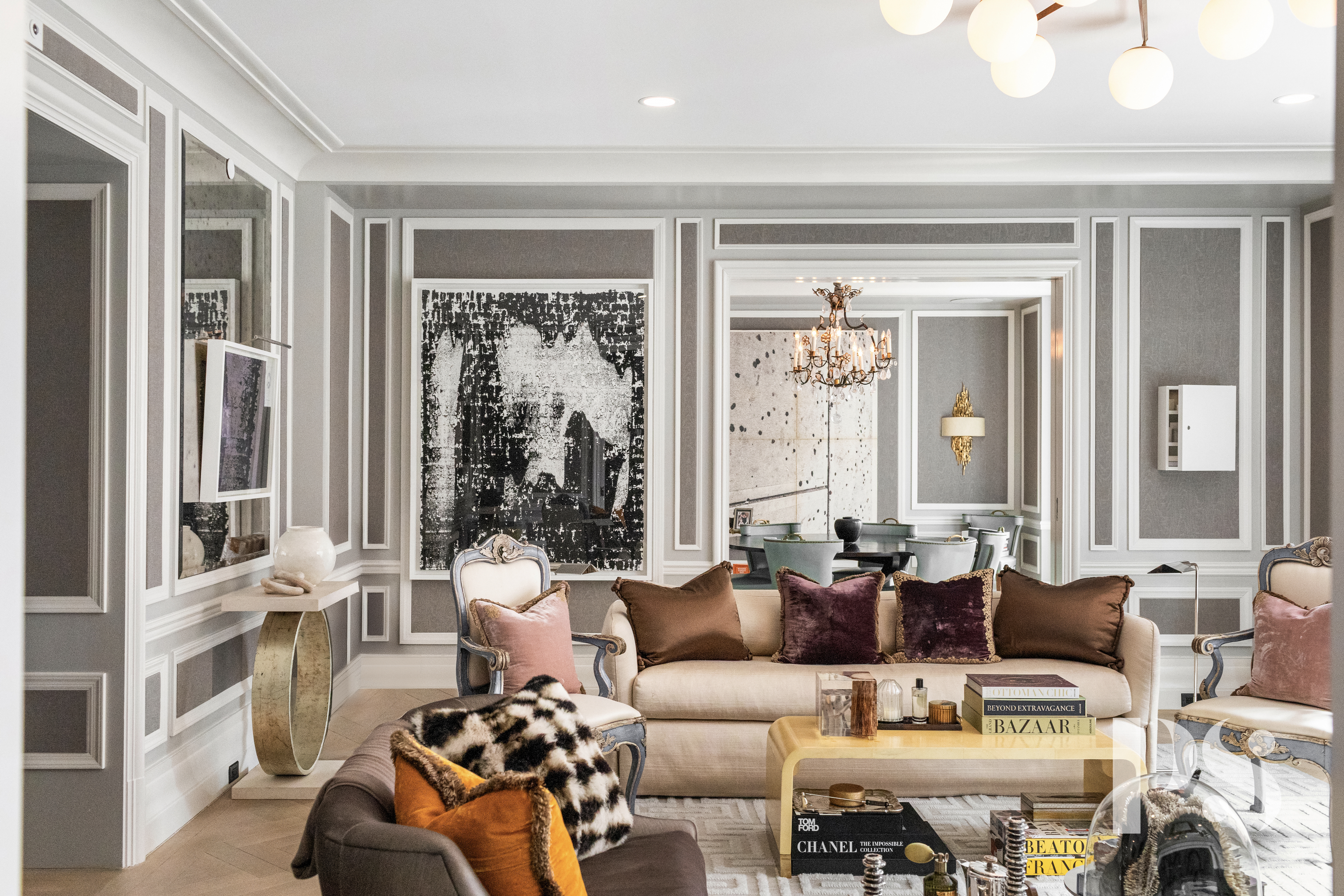 135 East 79th Street, Unit 8E Manhattan, NY 10075 - Photo 6 of 26 a living room with furniture and a large window