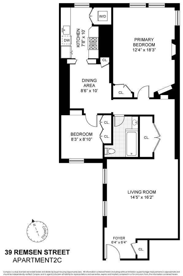 39 Remsen Street, Unit 2C Brooklyn, NY 11201 - Photo 11 of 11