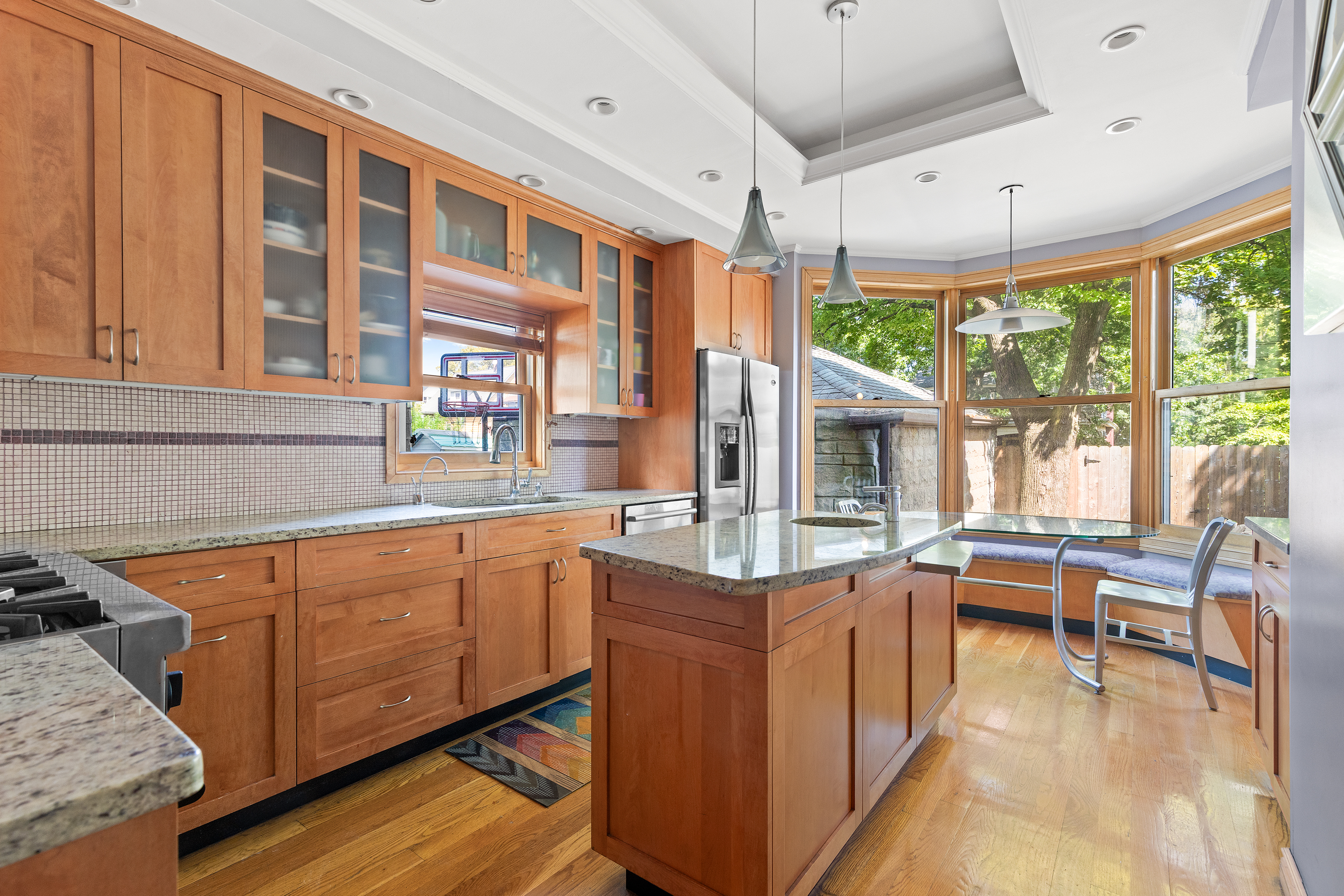 489 Marlborough Road Brooklyn, NY 11226 - Photo 4 of 21 a kitchen with stainless steel appliances granite countertop a sink and a stove