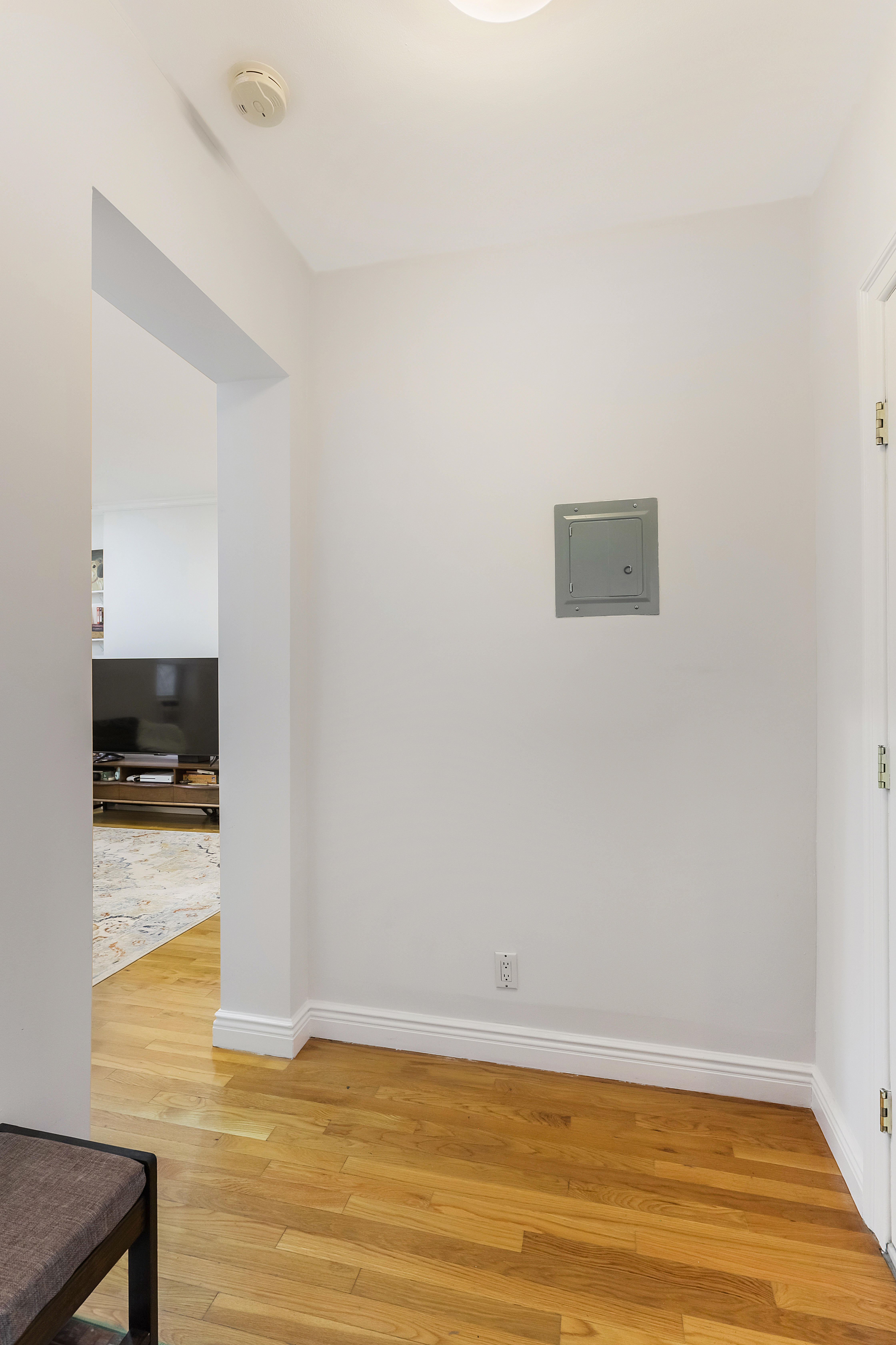 89 Wyckoff Street, Unit 4B Brooklyn, NY 11201 - Photo 8 of 9 a view of a livingroom with wooden floor