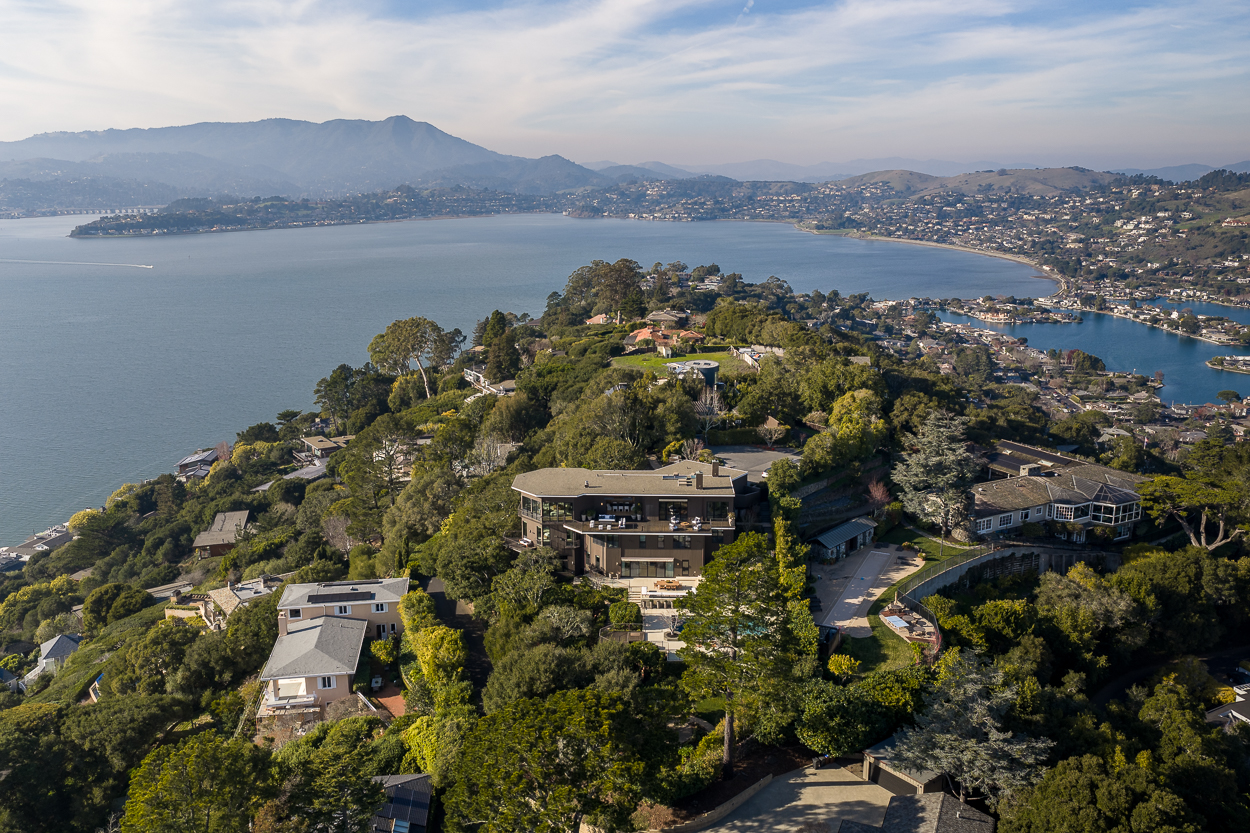 20 Crest Road Belvedere, CA 94920 - Photo 53 of 66 a view of a lake with a mountain