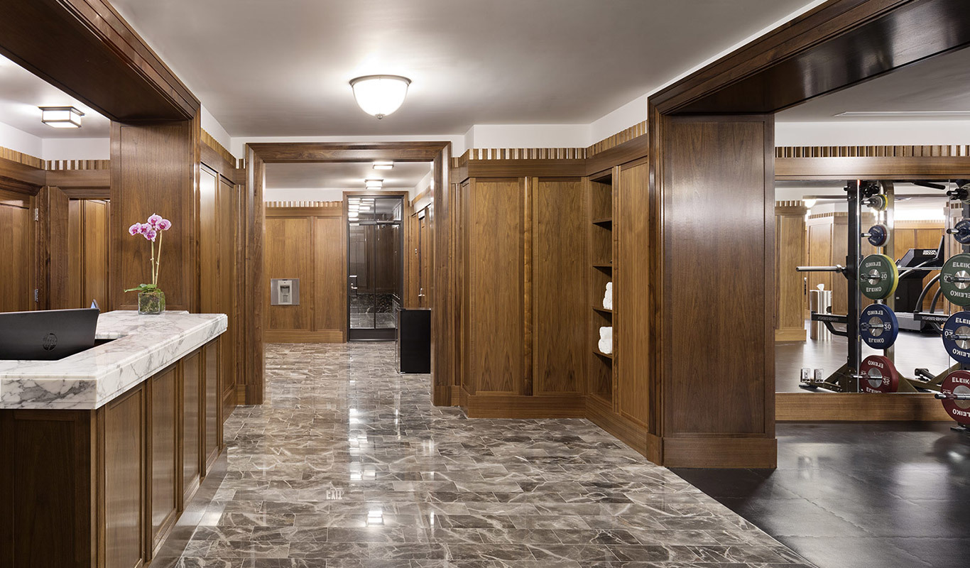 160 West 12th Street, Unit 104 Manhattan, NY 10011 - Photo 22 of 28 a bathroom with a sink and a mirror
