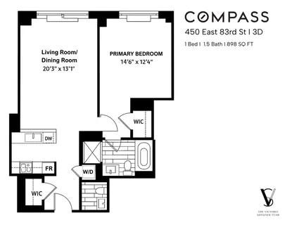 $1,150,000 | 450 East 83rd Street, Unit 3D | Upper East Side