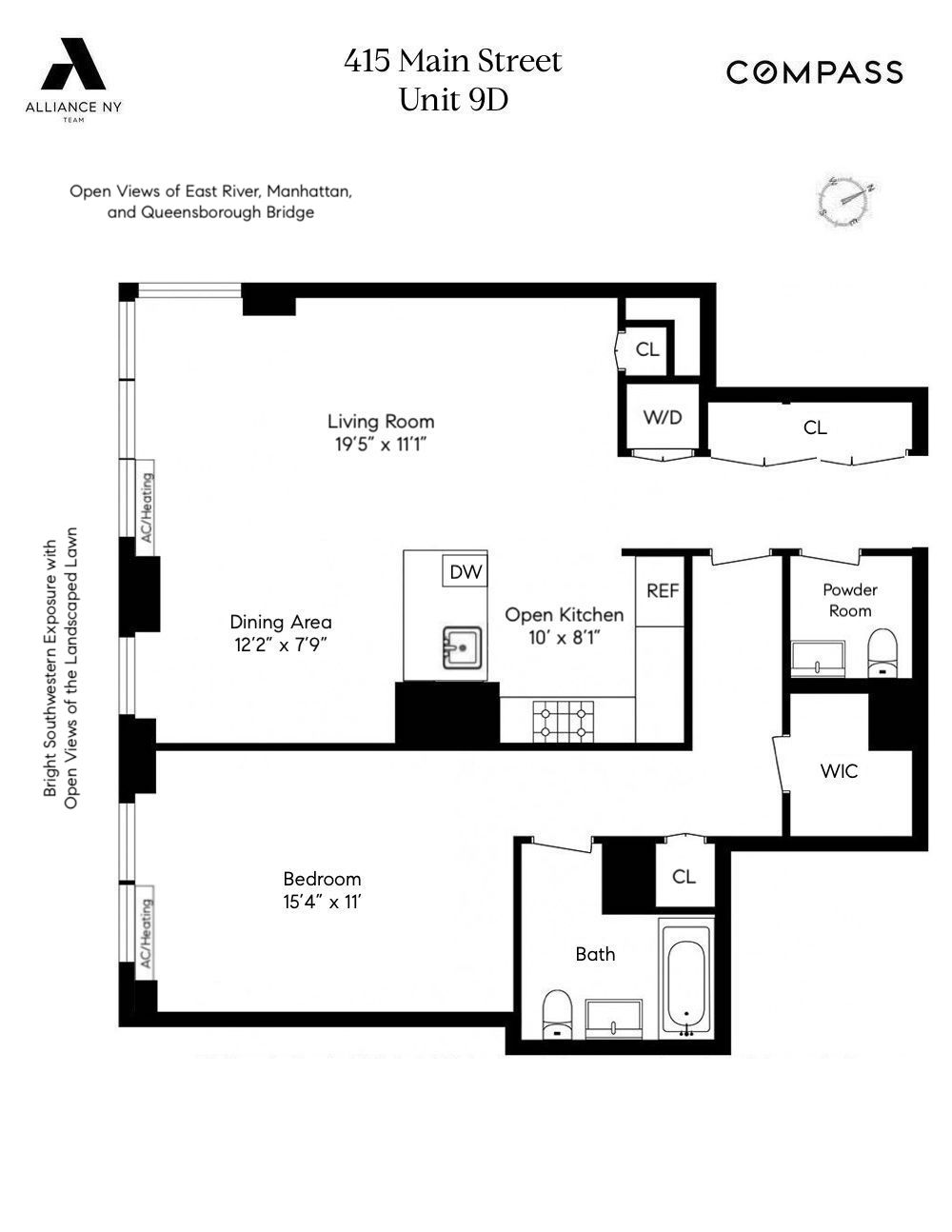 415 Main Street, Unit 9D Manhattan, NY 10044 - Photo 14 of 14