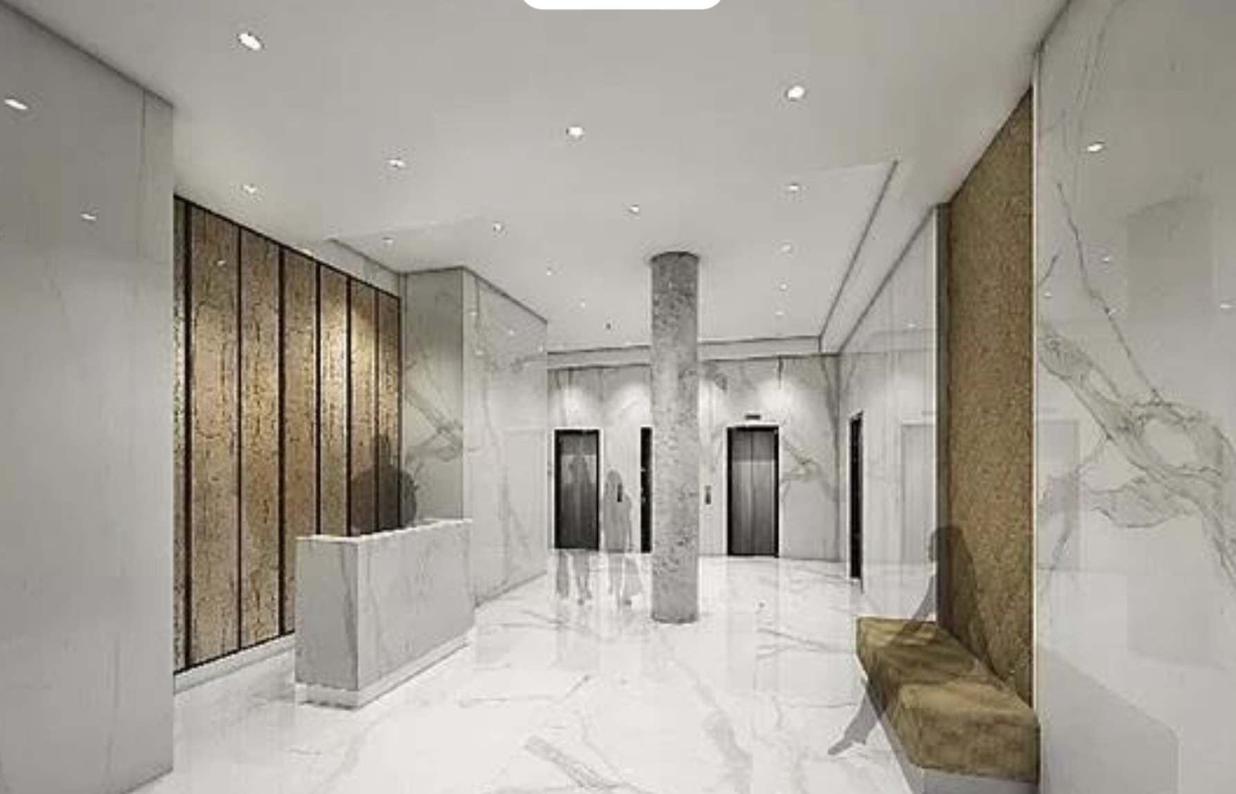 150 East 85th Street, Unit 5F Manhattan, NY 10028 - Photo 7 of 9 a large room with a lot of large windows and furniture