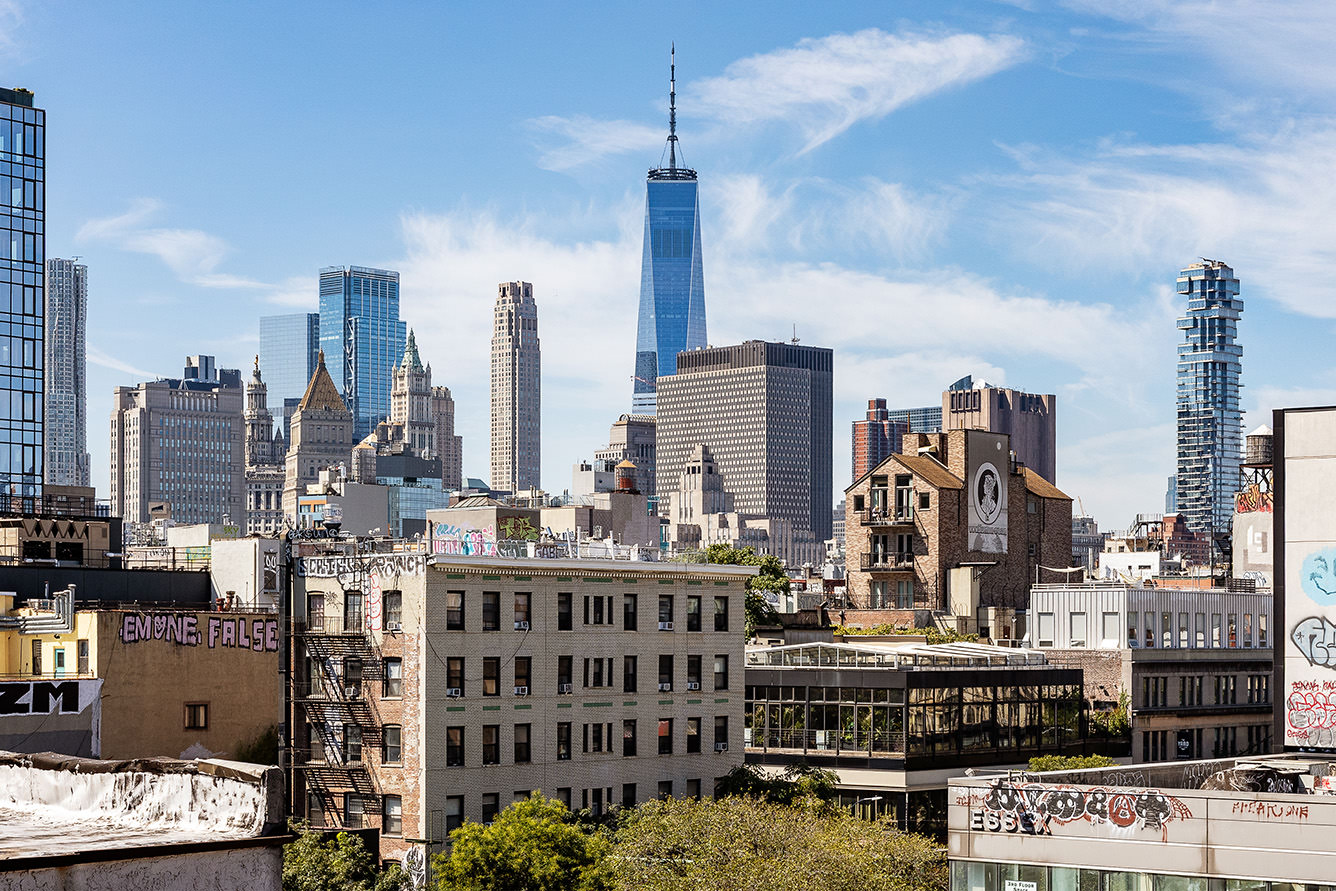 105 Norfolk Street, Unit 6A Manhattan, NY 10002 - Photo 4 of 11 a view of a city with tall buildings