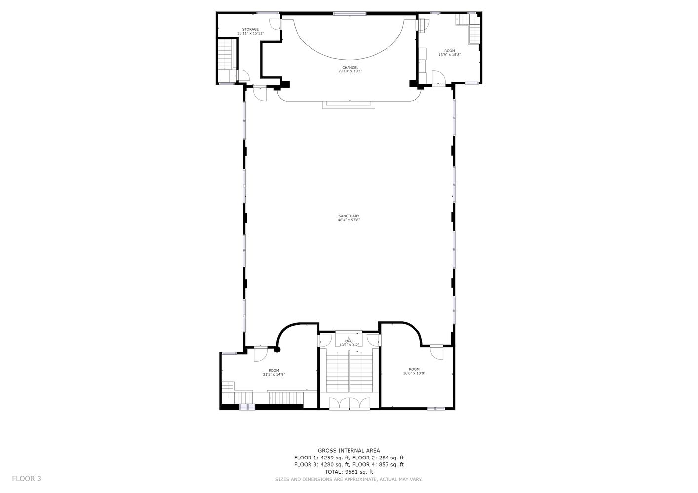 a picture of a small white building