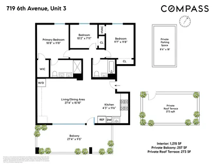 $1,695,000 | 719 6th Avenue, Unit 3 | Greenwood Heights