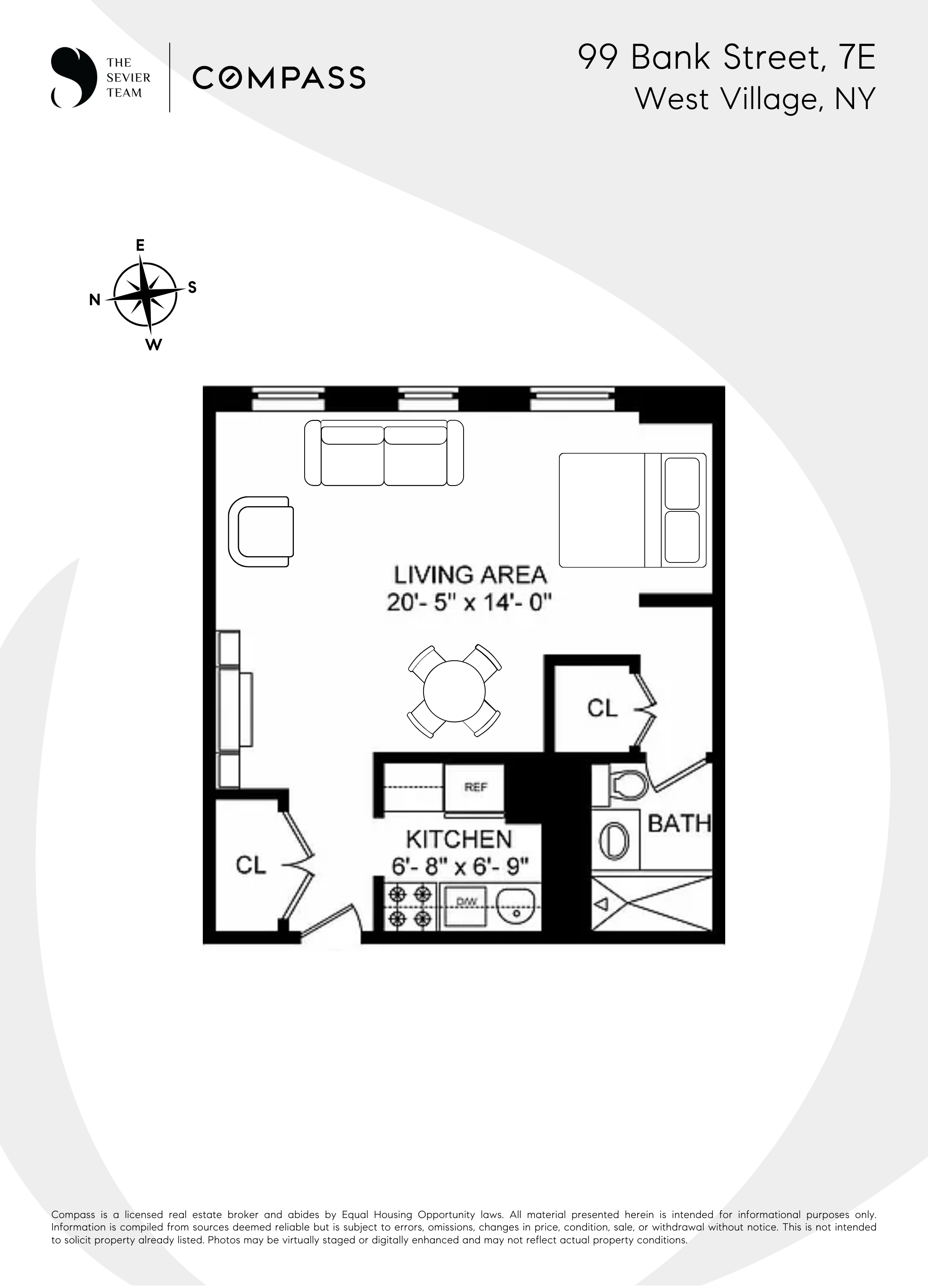 99 Bank Street, Unit 7E Manhattan, NY 10014 - Photo 8 of 8 a picture of a park