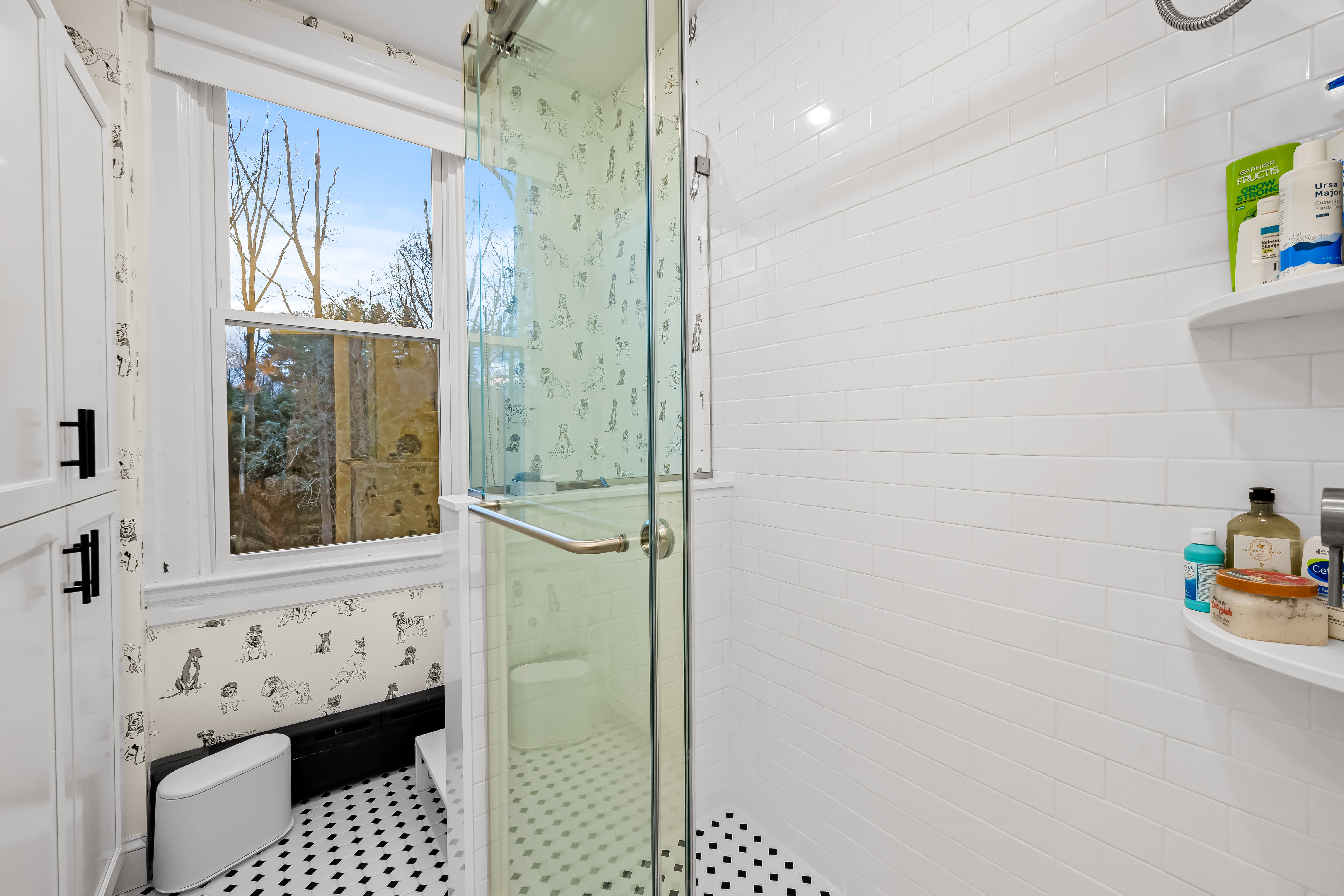 8412 Stevenson Road Pikesville, MD 21208 - Photo 57 of 81 a bathroom with a bathtub and shower