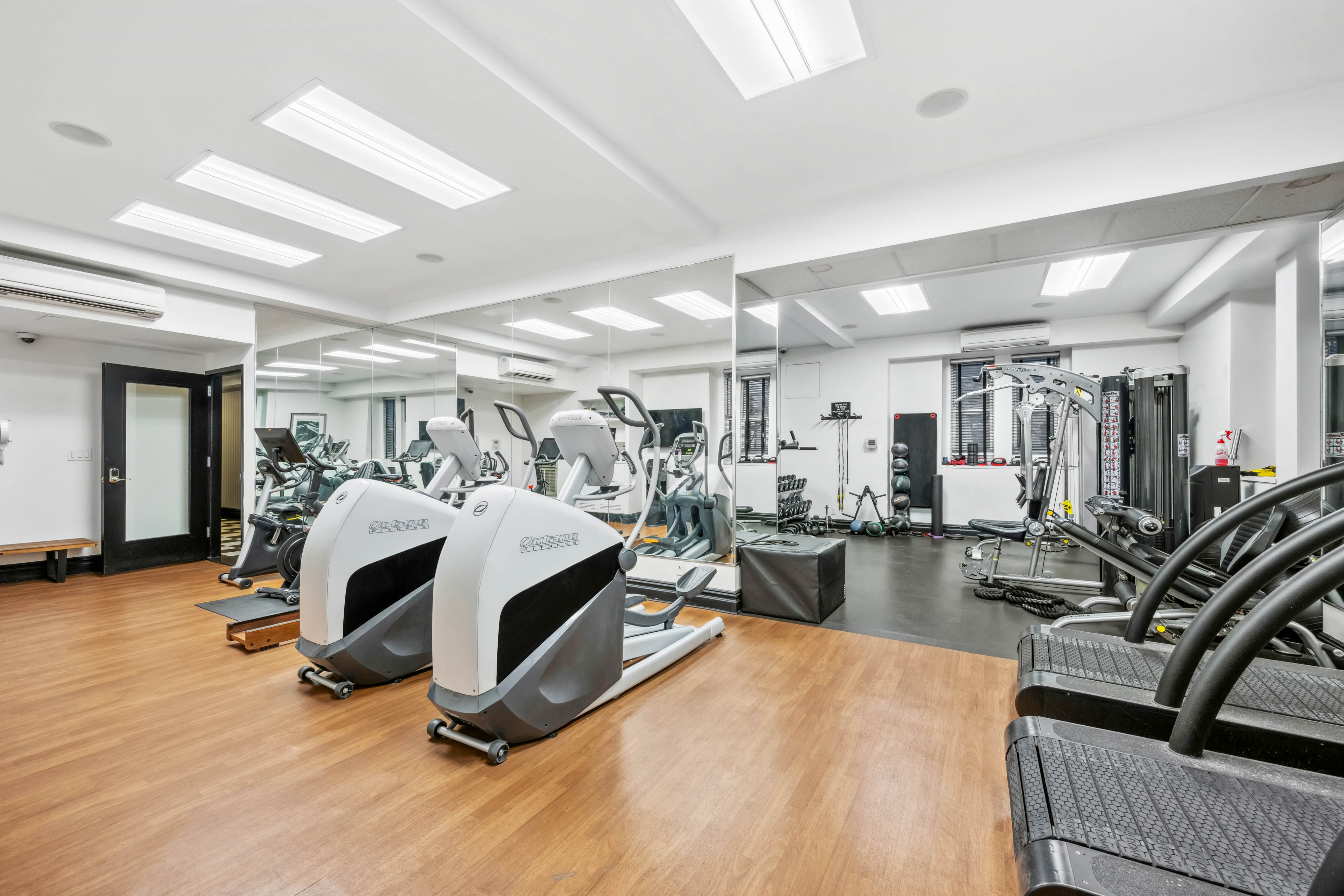 25 5th Avenue, Unit 6C Manhattan, NY 10003 - Photo 12 of 16 a view of a room with gym equipment
