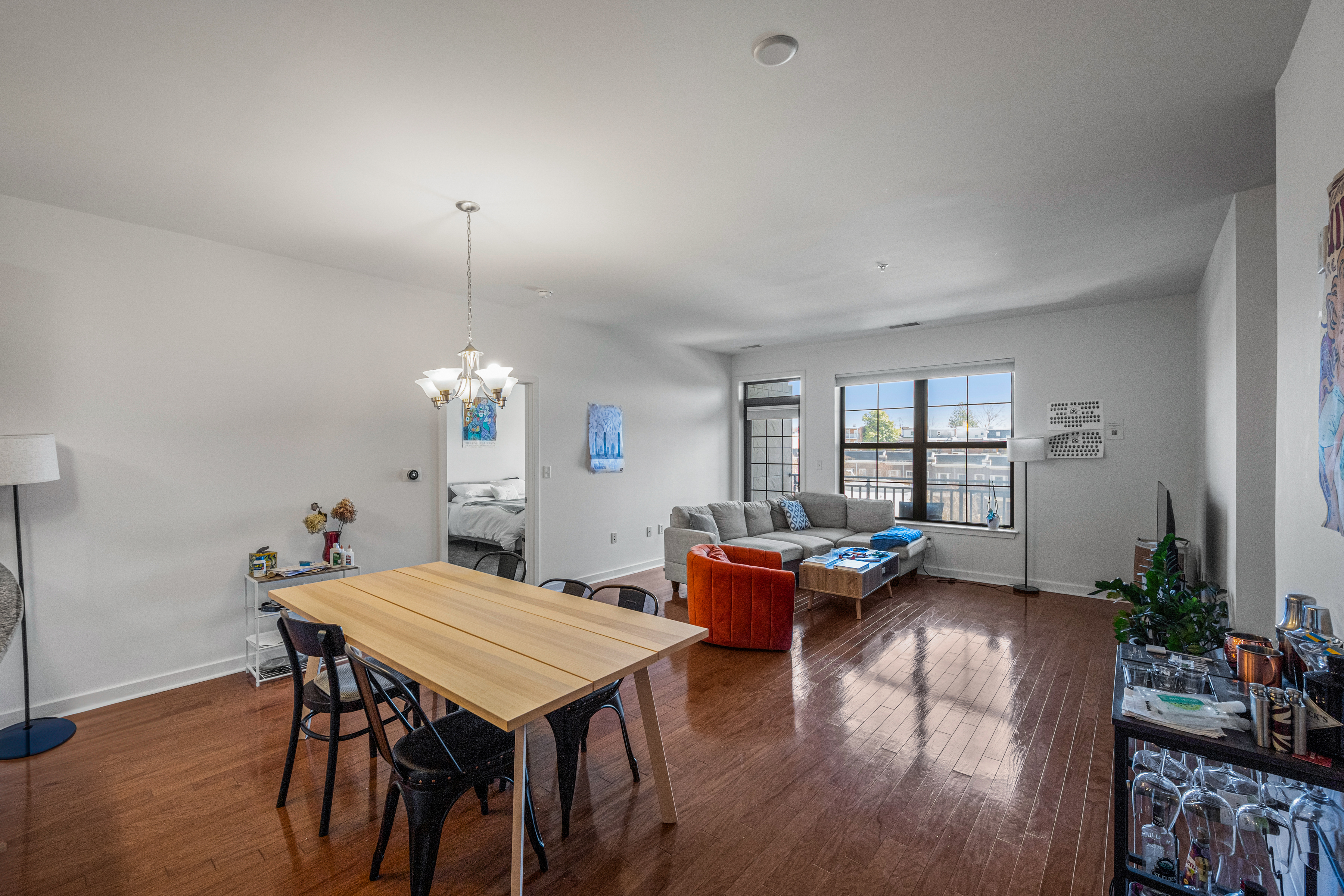 3201 St Paul Street, Unit 310 Baltimore, MD 21218 - Photo 13 of 20 a dining room with furniture and window