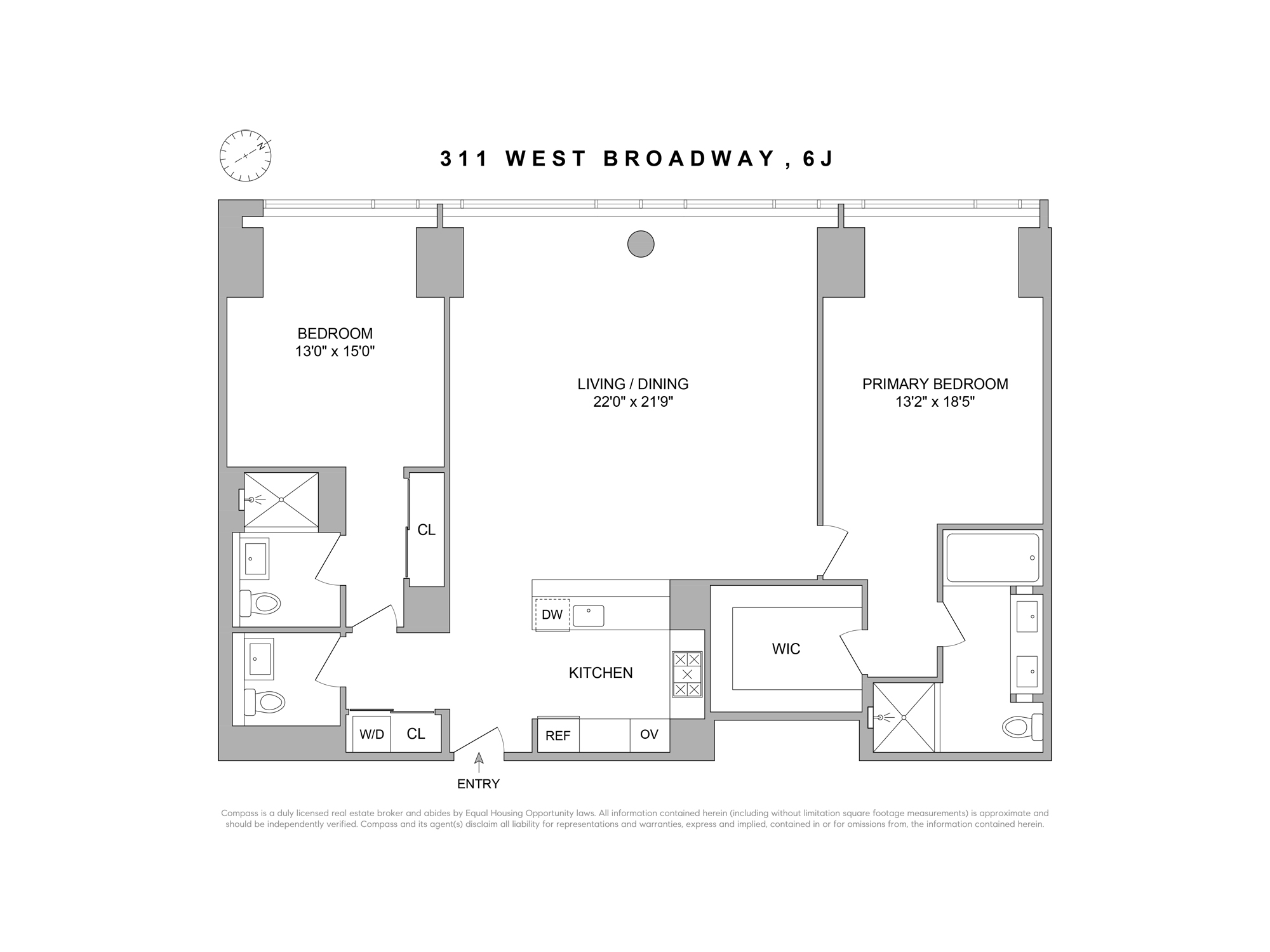 311 West Broadway, Unit 6J Manhattan, NY 10013 - Photo 19 of 19