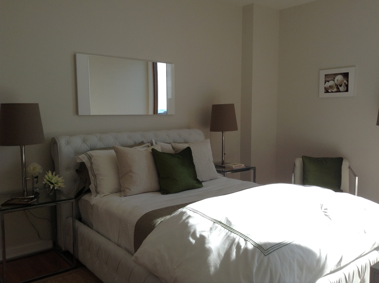 548 4th Avenue, Unit 8A Brooklyn, NY 11215 - Photo 18 of 21 a bedroom with a bed and a night stand