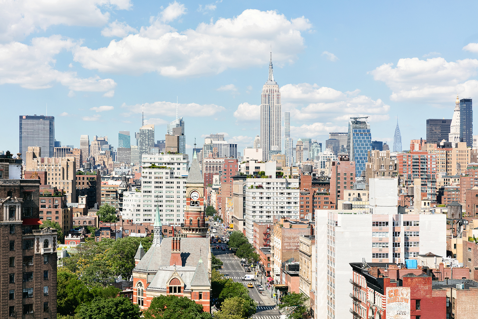 136 Waverly Place, Unit 17BC Manhattan, NY 10014 - Photo 12 of 14 a city view