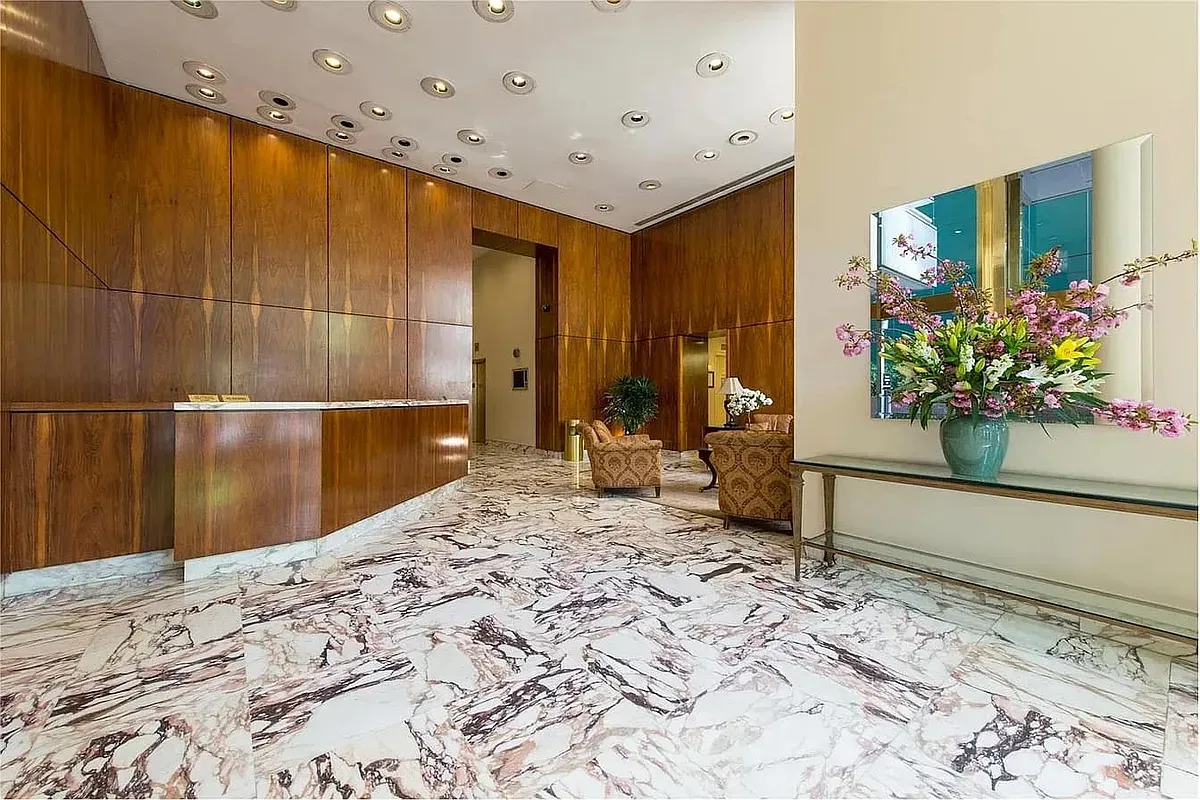 a view of a living room