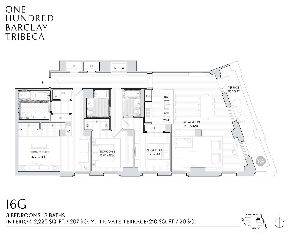 100 Barclay Street, Unit 16G Manhattan, NY 10007 - Photo 28 of 28 unknown