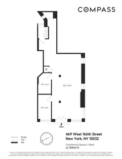 $5,852 | 2139 Amsterdam Avenue, Unit COMMERCIAL | Washington Heights