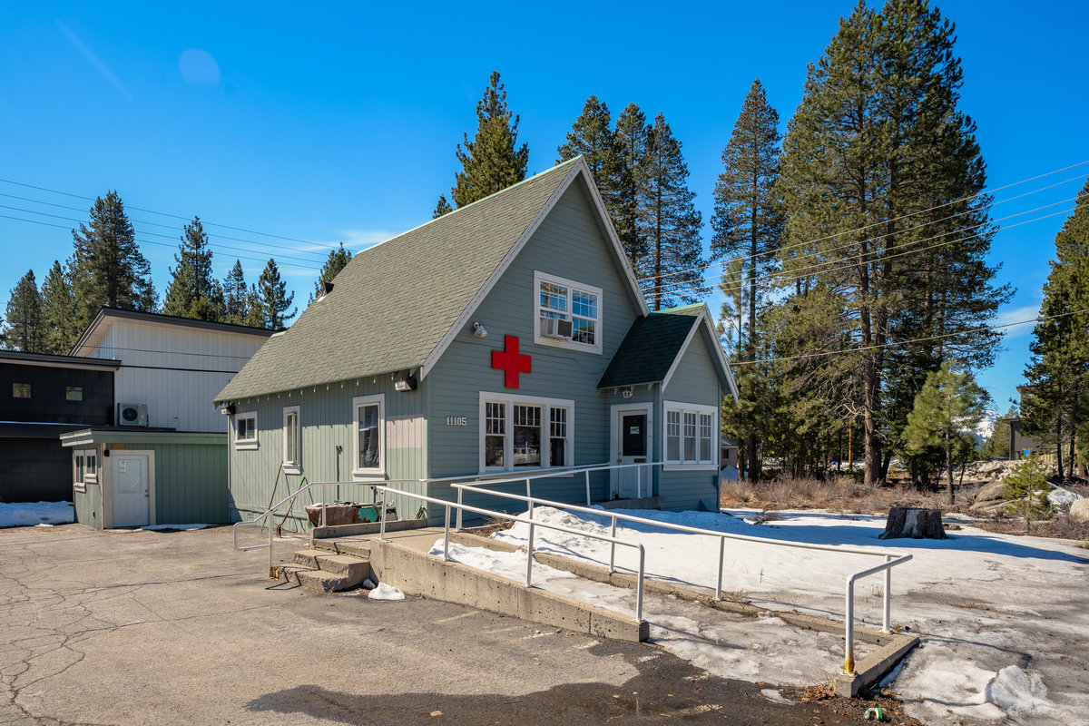 11105 Donner Pass Road Truckee, CA 96161 - Photo 2 of 13 a view of a house with snow on the road