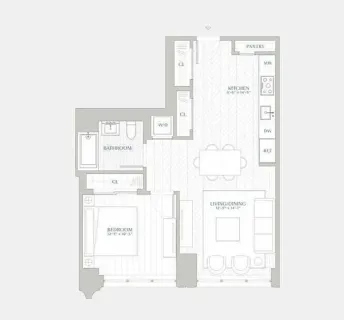 $1,250,000 | 180 Front Street, Unit 12H | DUMBO